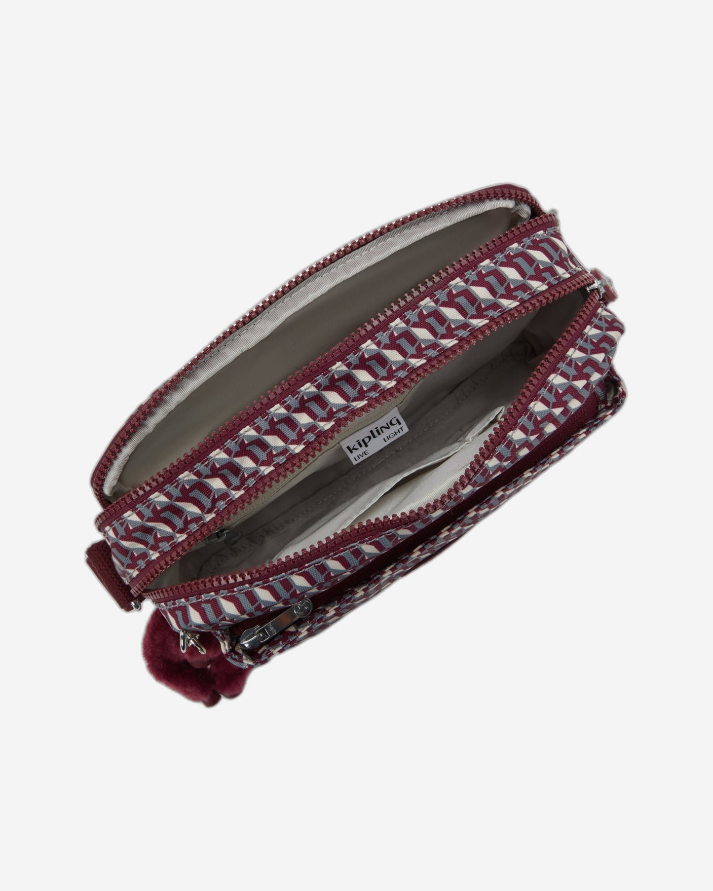 Kipling Abanu M 3Dk Wine Medium crossbody I6237-1PB