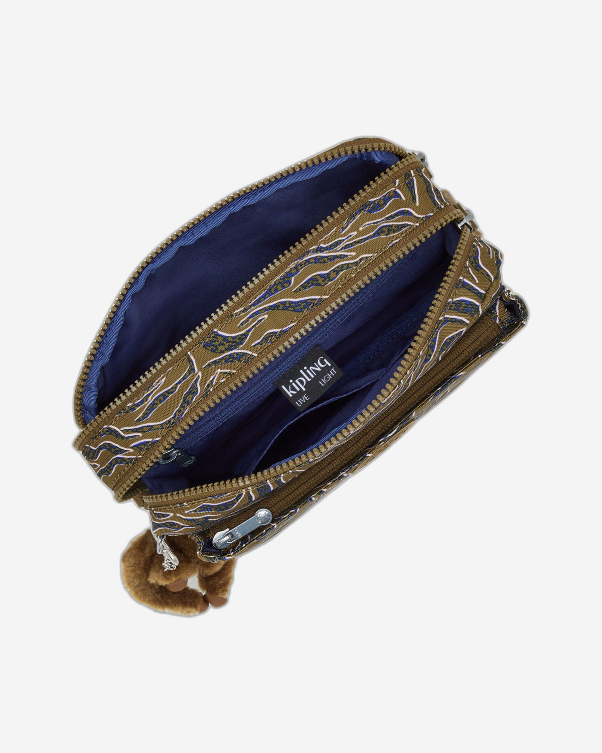 Kipling Abanu M Undersea Leaves Medium Crossbody Bag I6237-1PR