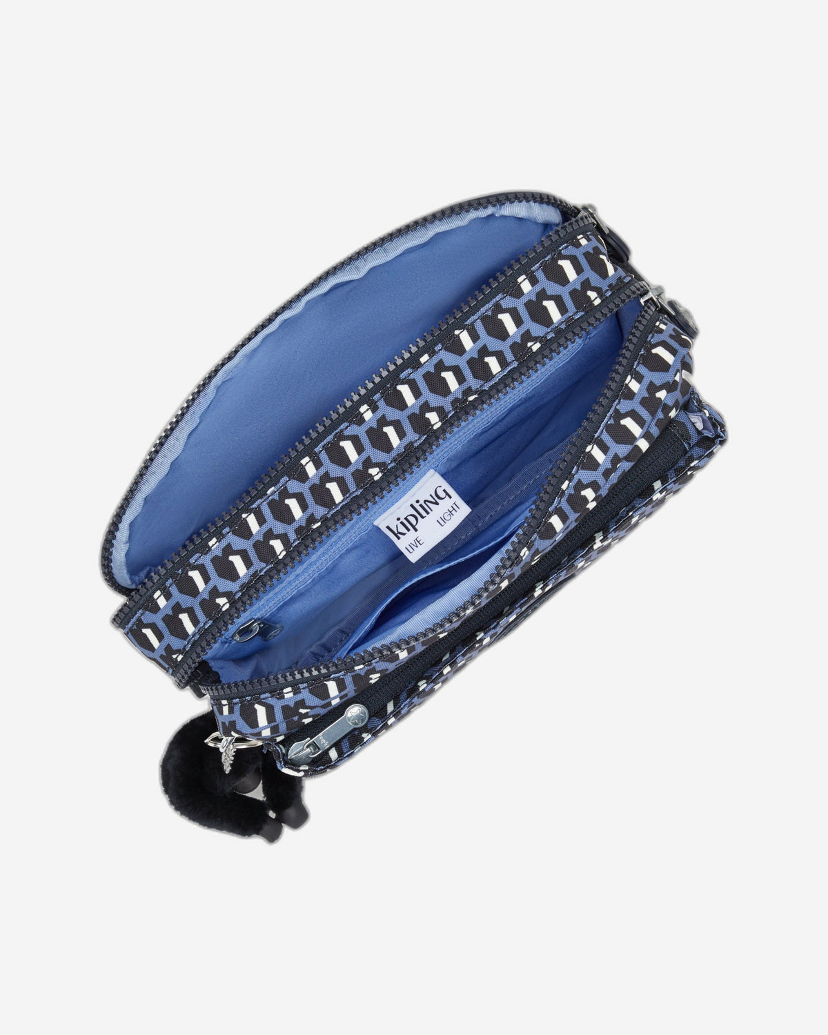 Kipling Abanu M 3D K Blue Medium Crossbody Bag I6237-4JS