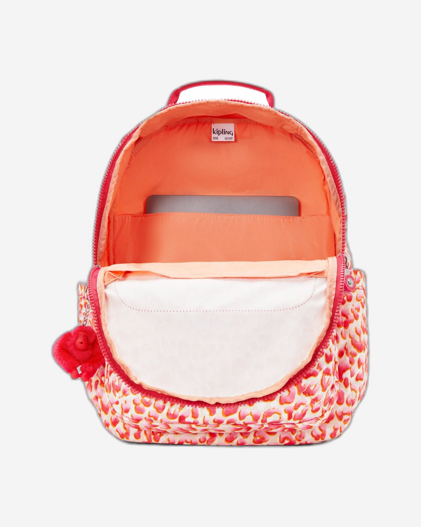 Kipling Seoul Latin Cheetah Large Backpack C2I6269-6LX
