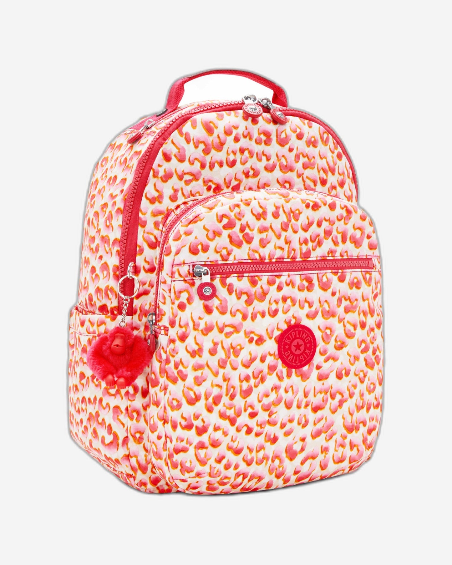 Kipling Seoul Latin Cheetah Large Backpack C2I6269-6LX