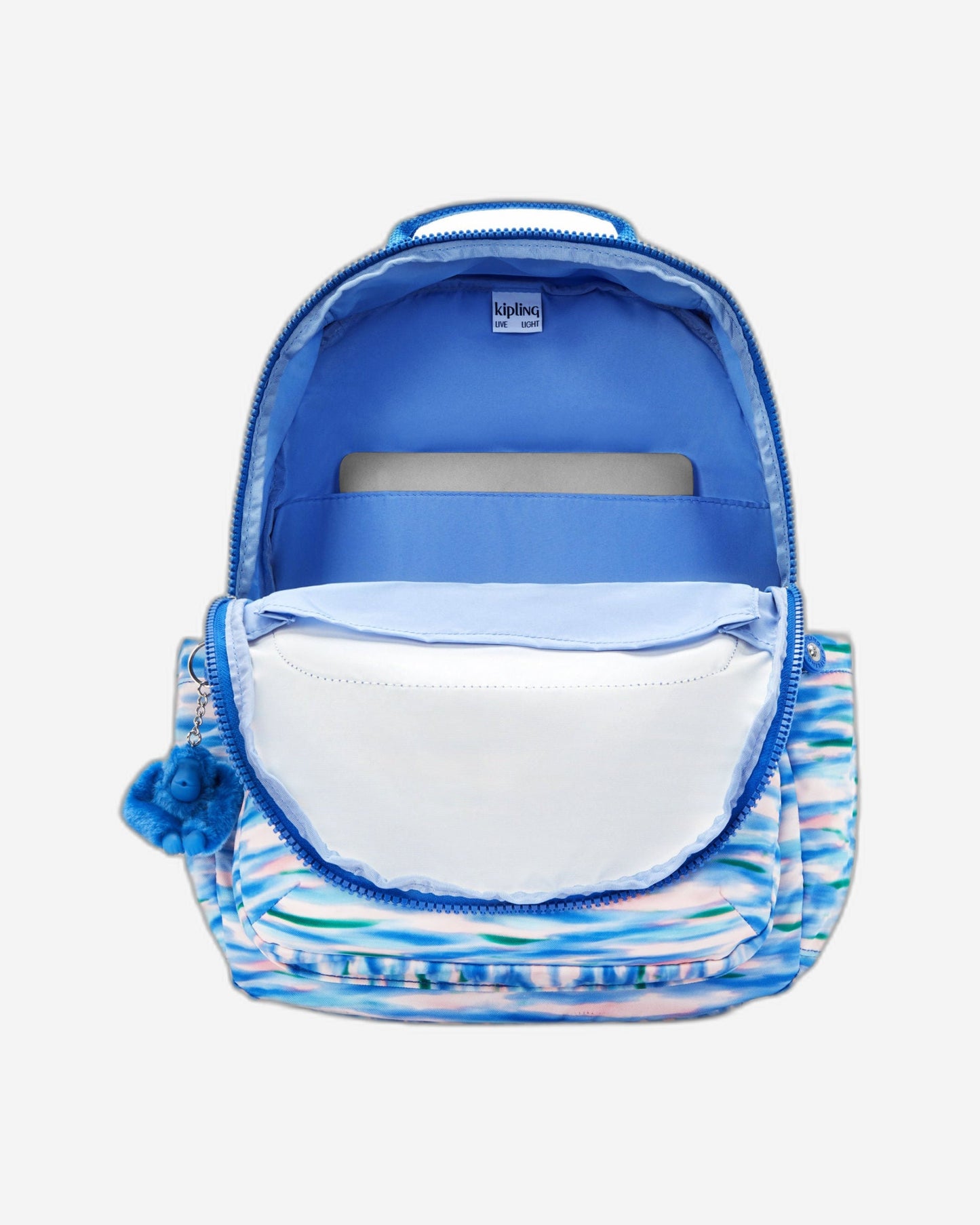 Kipling Seoul Diluted Blue Large Backpack C2I6269-TX9
