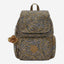 Kipling City Zip S Undersea Leaves Small Backpack I6345-1PR