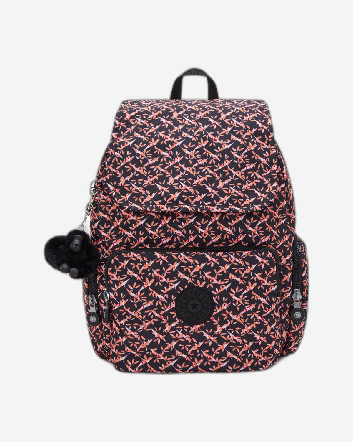 Kipling City Zip S Dancing Bouquet Small Backpack I6345-46X
