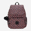Kipling City Zip S Dancing Bouquet Small Backpack I6345-46X