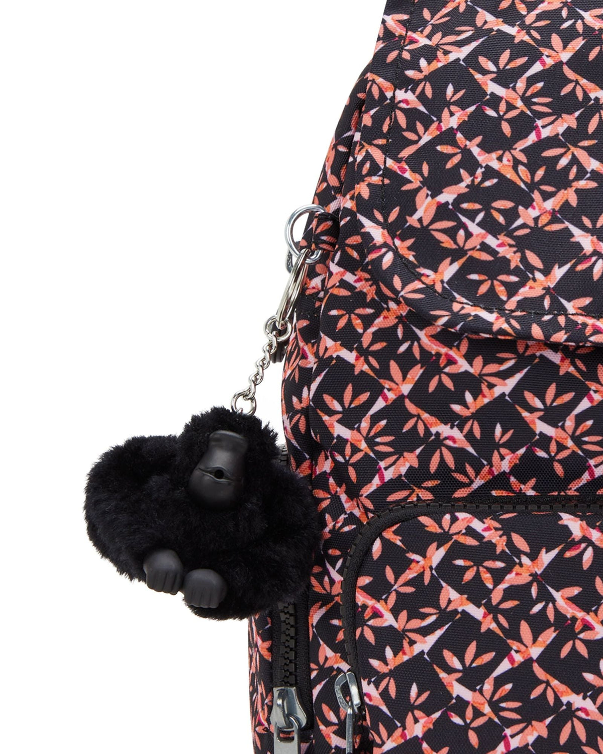 Kipling City Zip S Dancing Bouquet Small Backpack I6345-46X