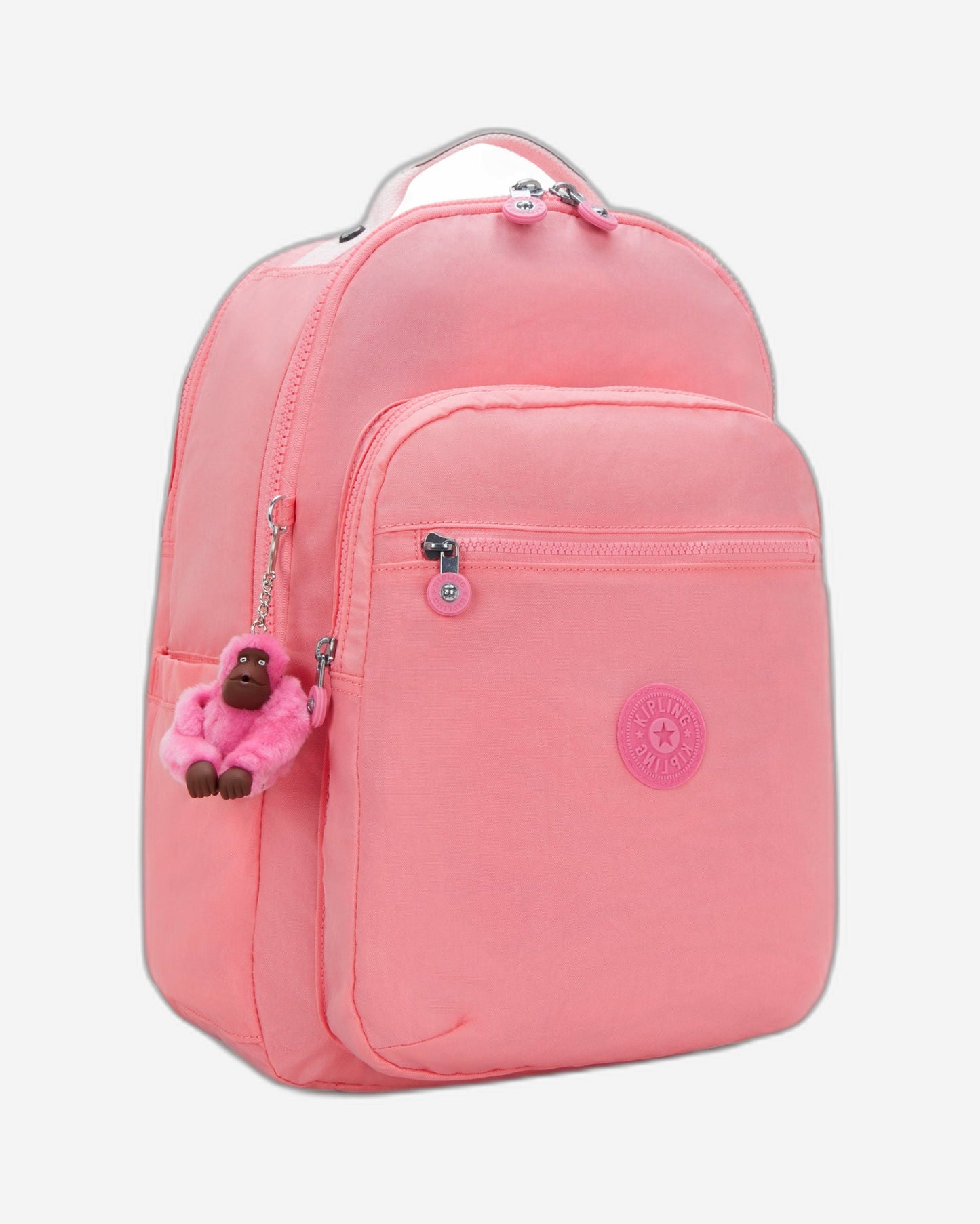 Kipling Seoul College Extra Coral Sea Large backpack with laptop compartment I6350-24O
