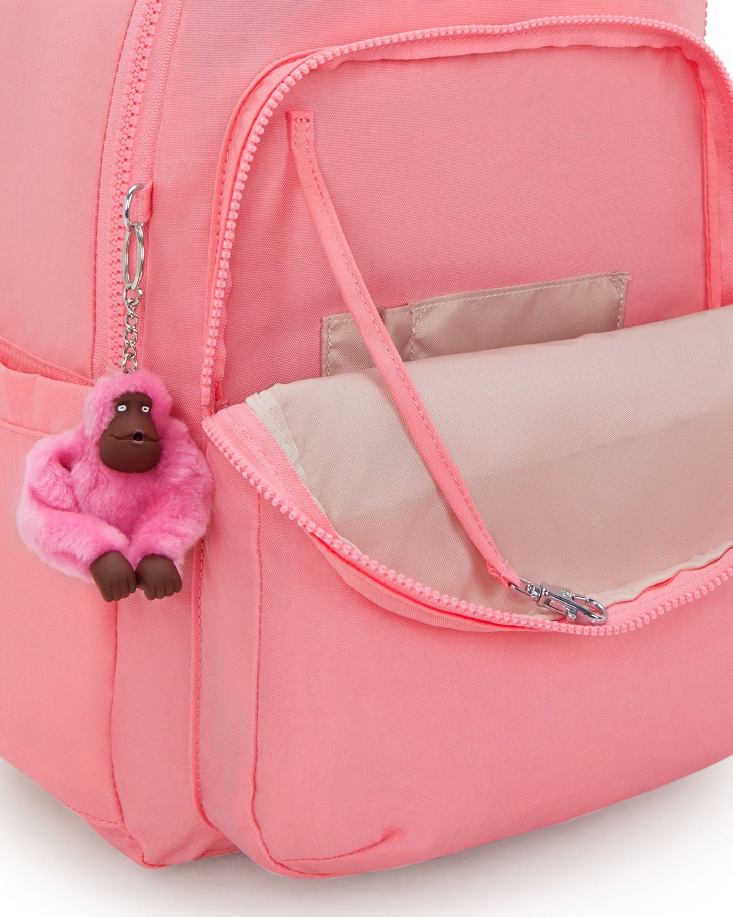 Kipling Seoul College Extra Coral Sea Large backpack with laptop compartment I6350-24O