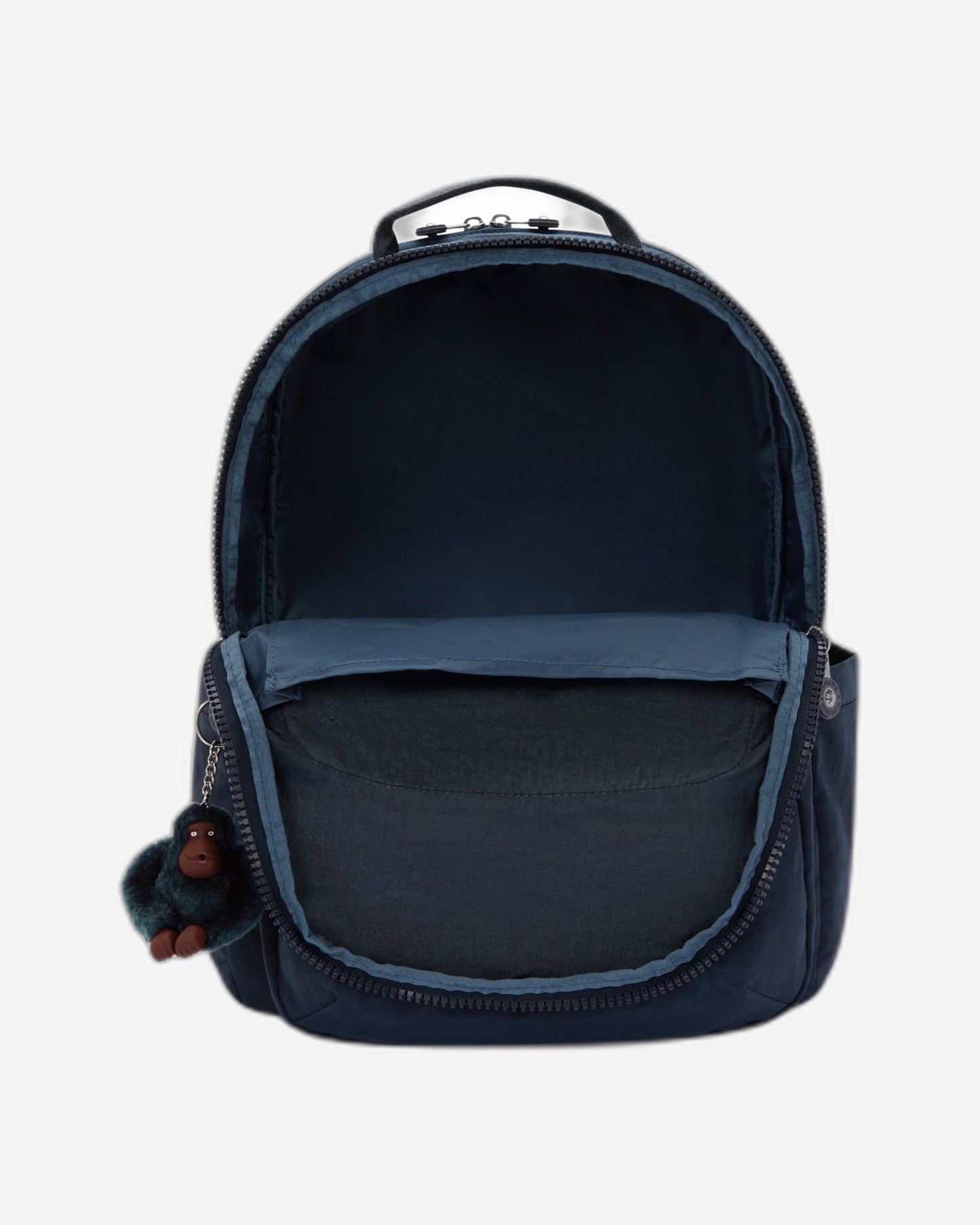 Kipling Seoul College Extra True Blue Tonal Large backpack with laptop compartment I6350-4DX