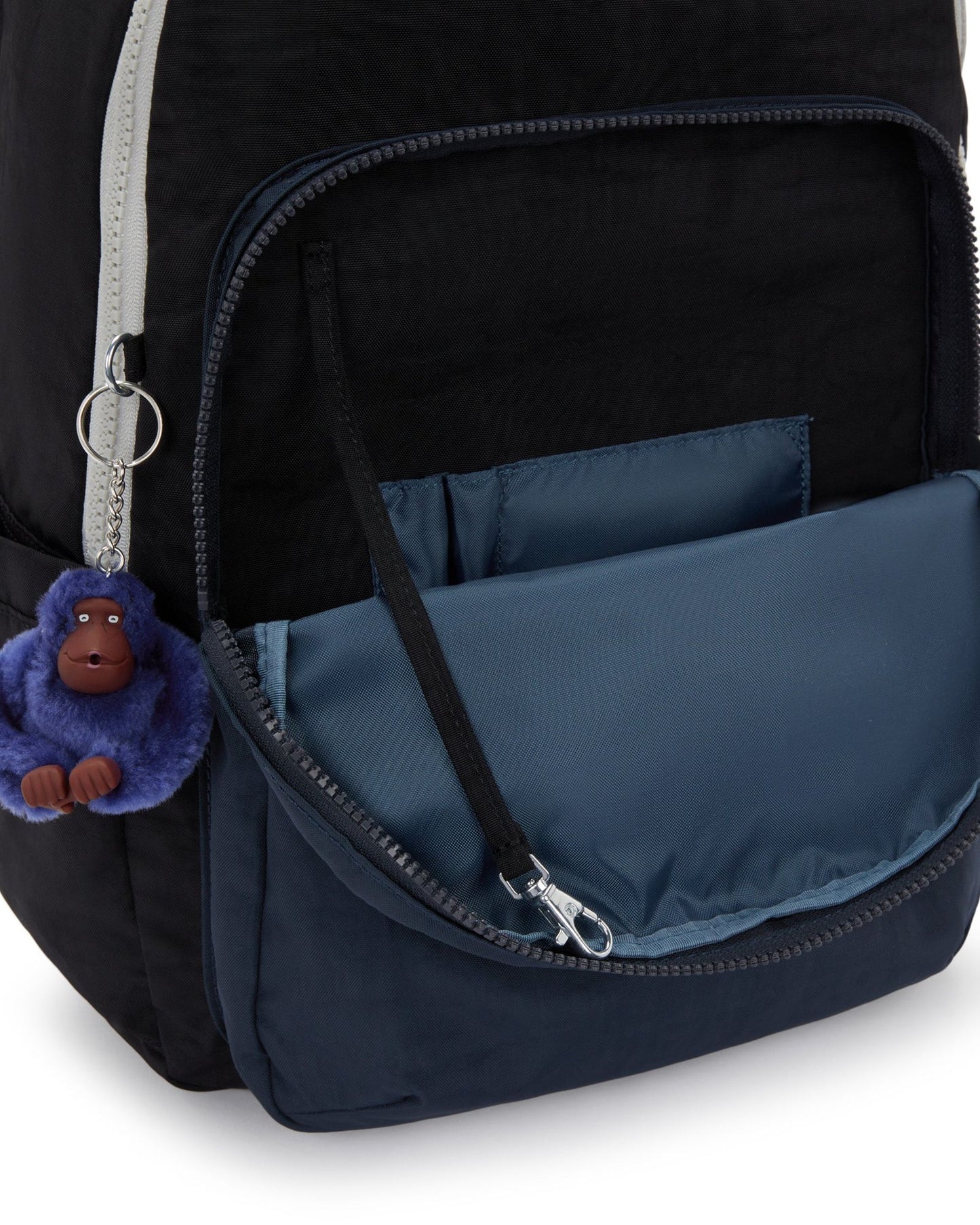 Kipling Seoul College Extra True Block Large backpack with laptop compartment I6350-74Q