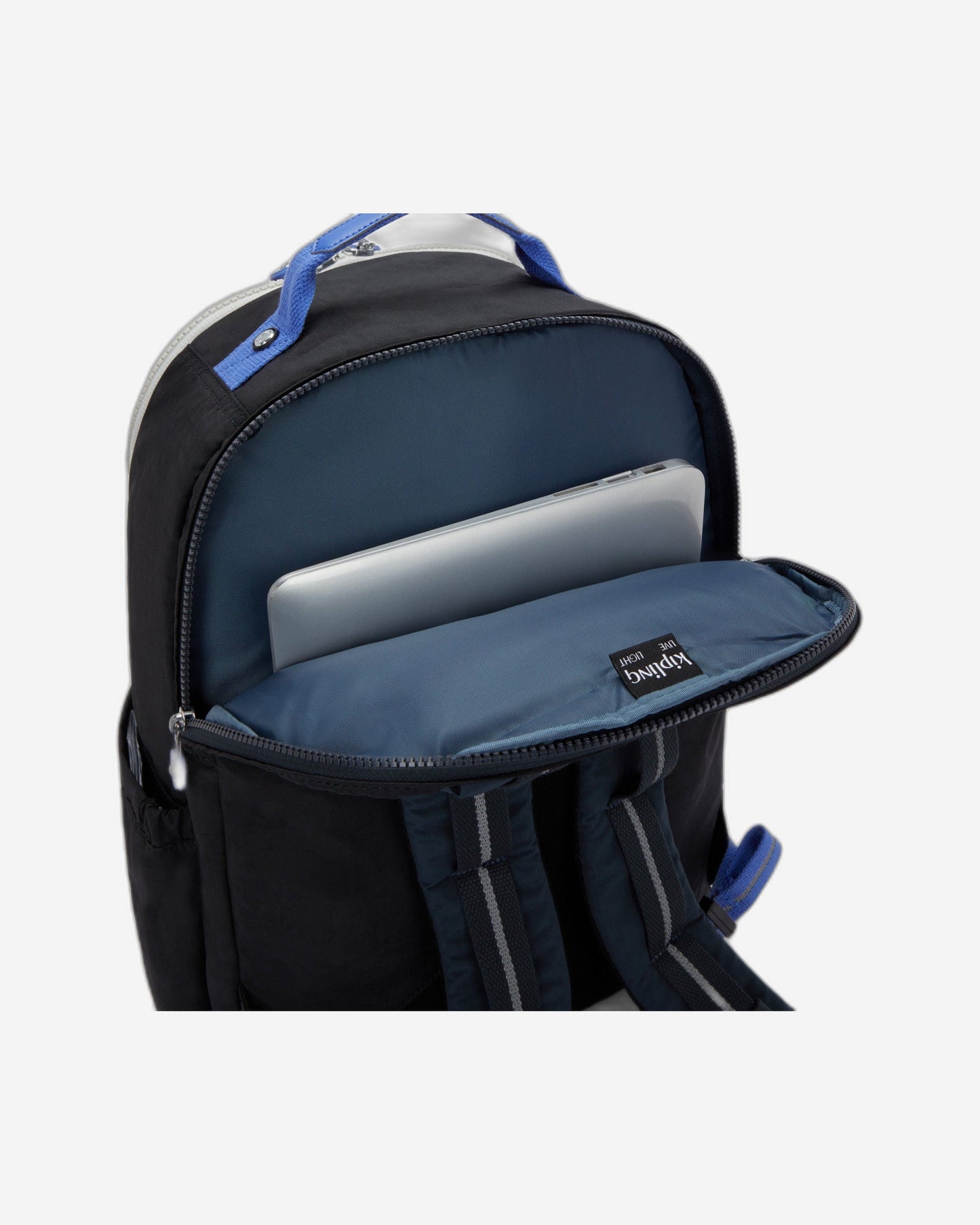 Kipling Seoul College Extra True Block Large backpack with laptop compartment I6350-74Q