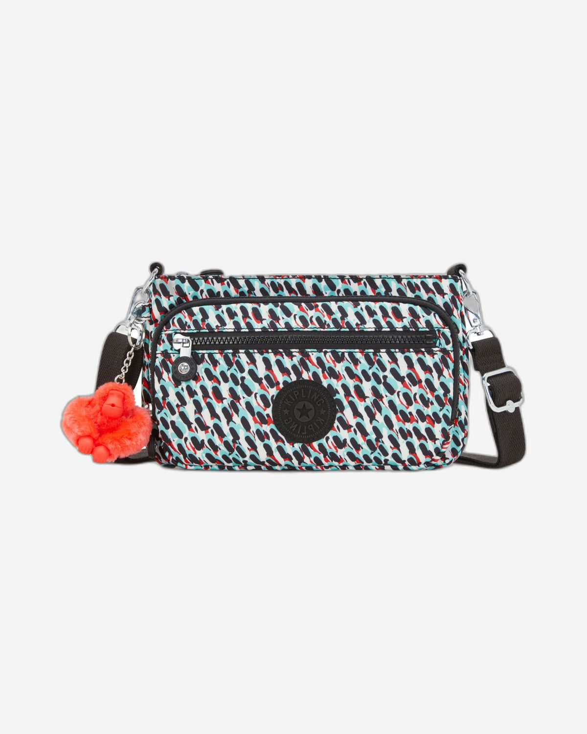 Kipling Milos Up Abstract Print Small Shoulder Bag C2I6603-GN6
