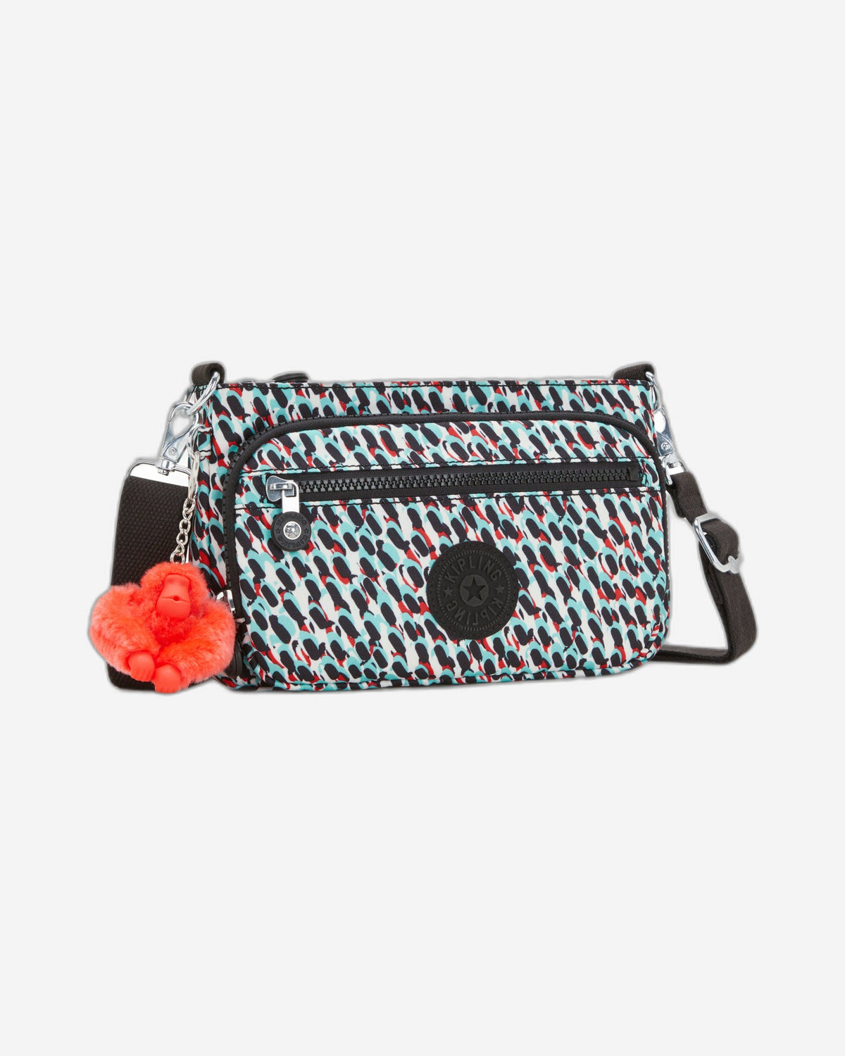 Kipling Milos Up Abstract Print Small Shoulder Bag C2I6603-GN6