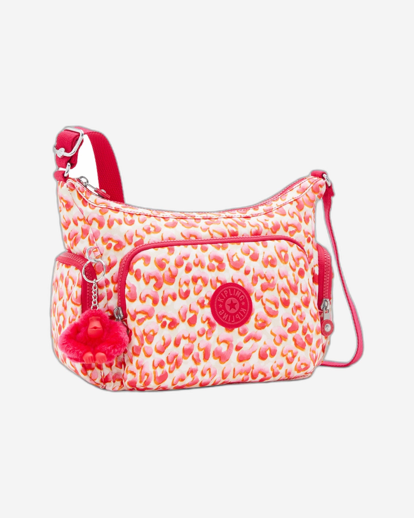 Kipling Gabb S Latin Cheetah Medium Crossbody Bag C2I6607-6LX