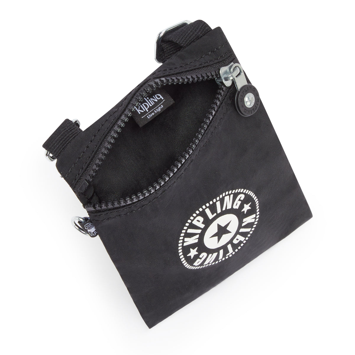 Kipling-Afia Lite-Small Crossbody-Black Lite-I6650-Tl4 - I6650-Tl4