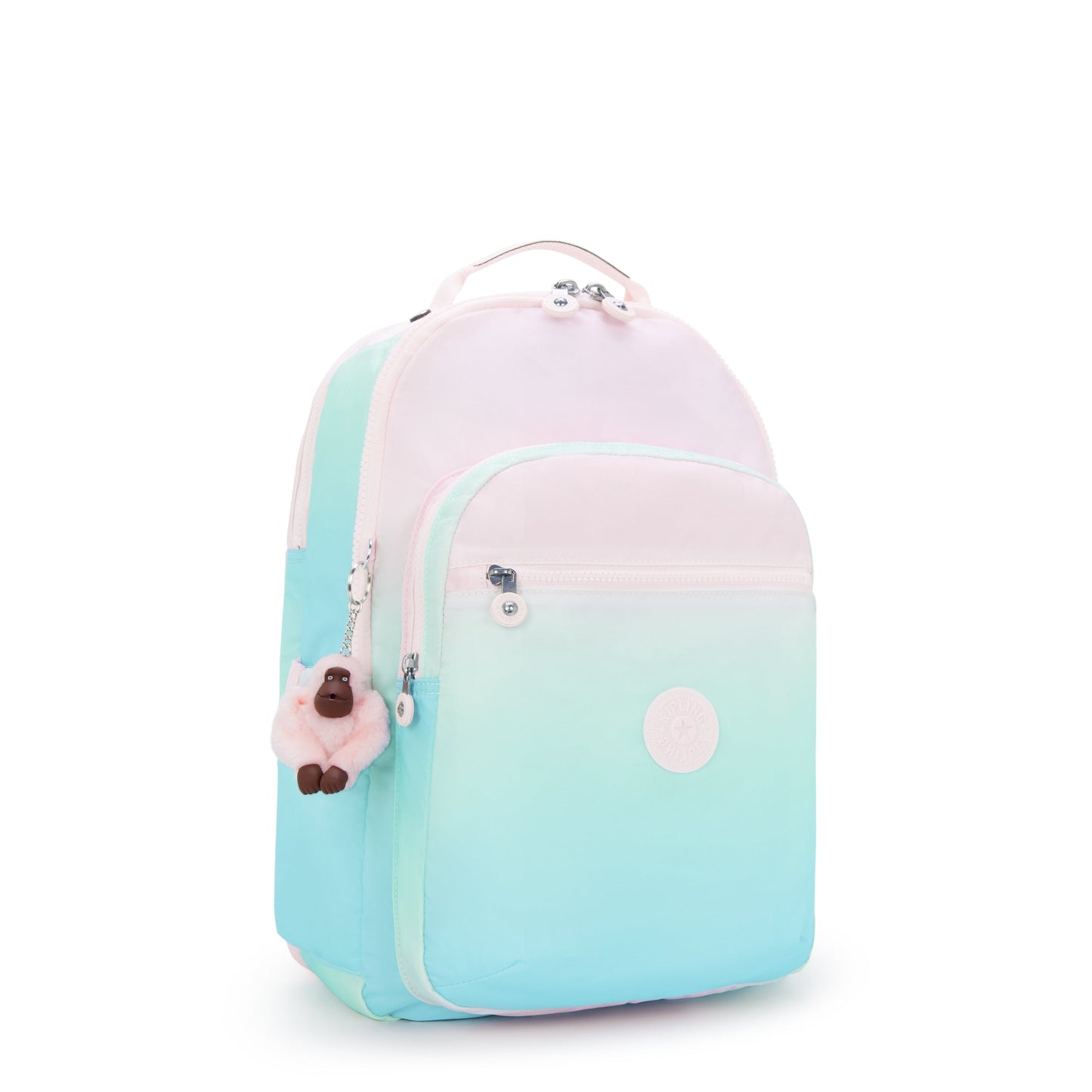 Kipling Seoul Lap Gradient Sea Large Backpack With Laptop Compartment I6658-63U