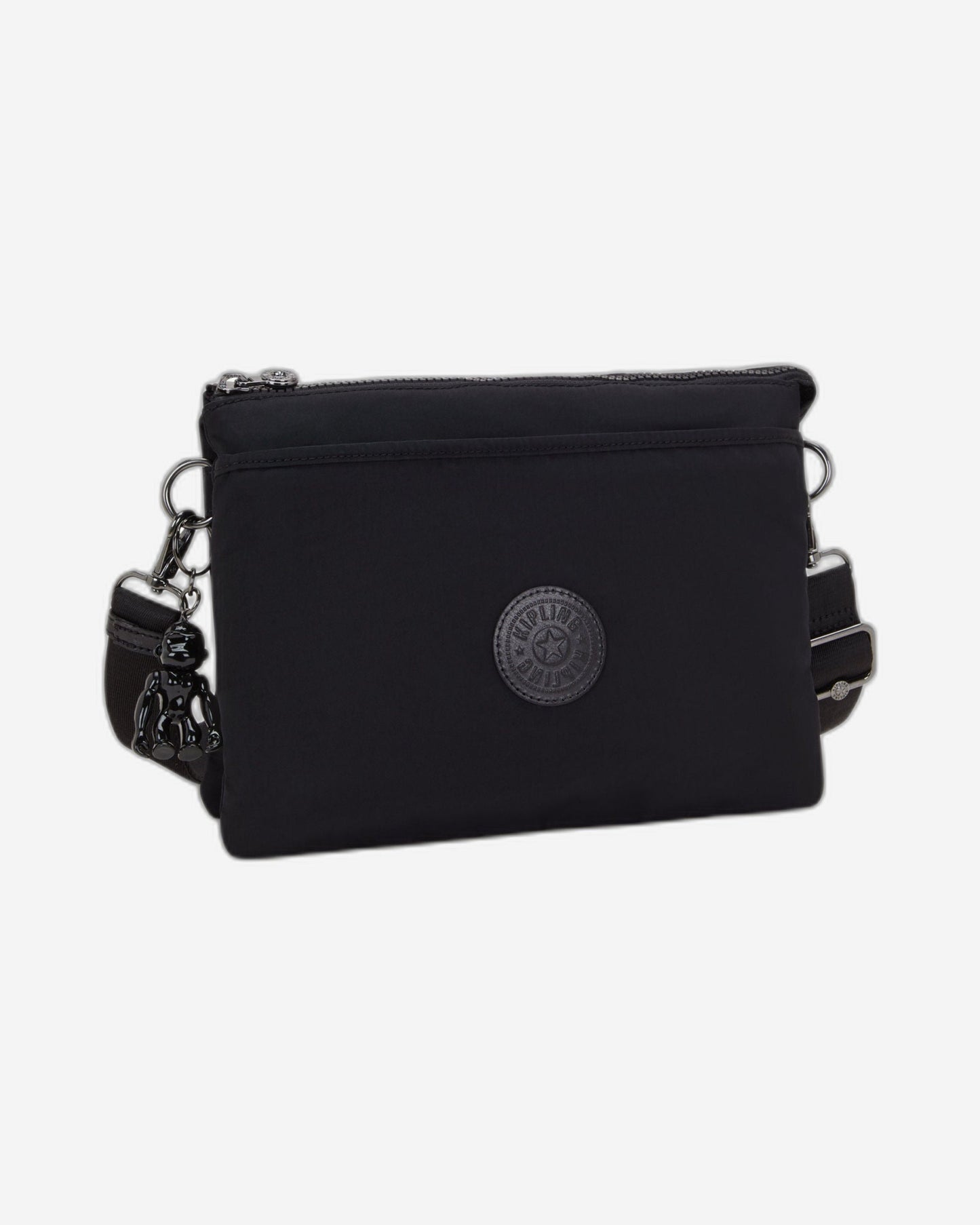 Kipling Riri L Infinite Black Medium crossbody (with removable shoulderstrap) I6679-2EN