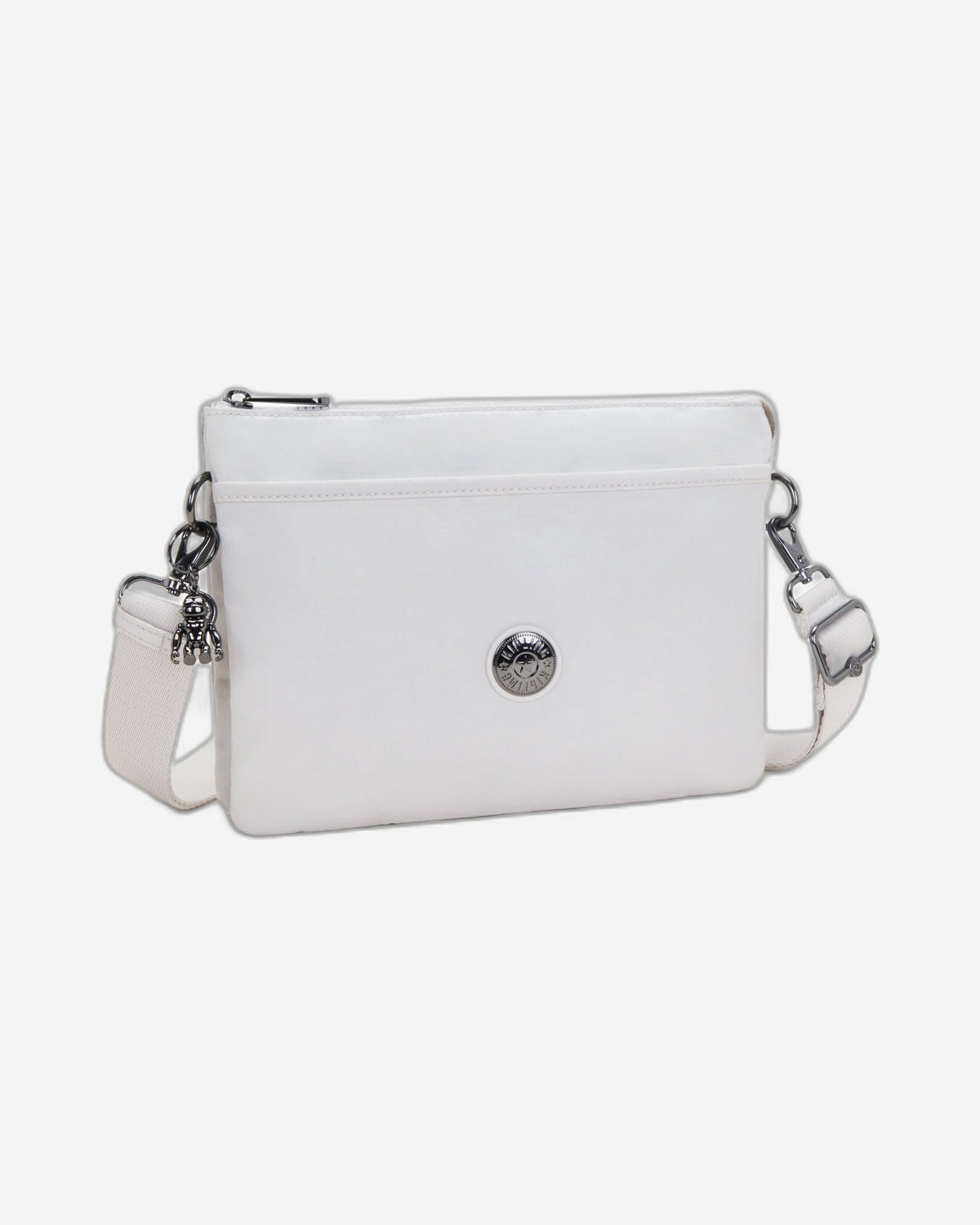 Kipling Riri L Silver Night Medium Crossbody Bag I6679-8EL