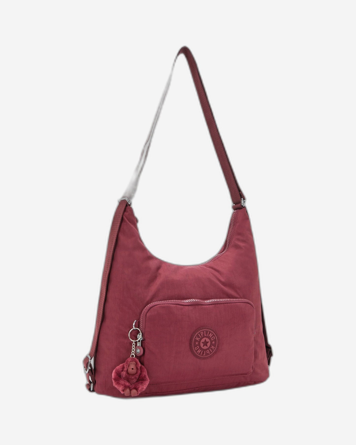 Kipling Yenna Lounge Wine Medium shoulderbag (convertible to backpack) I6721-5FW