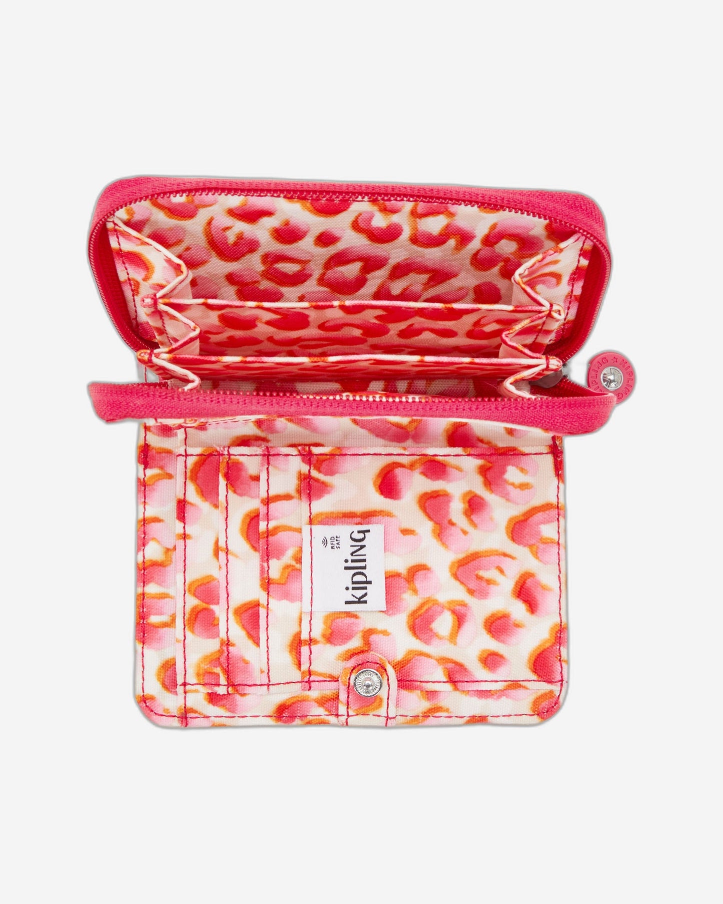 Kipling Money Love Latin Cheetah Medium Wallet C2I6791-6LX