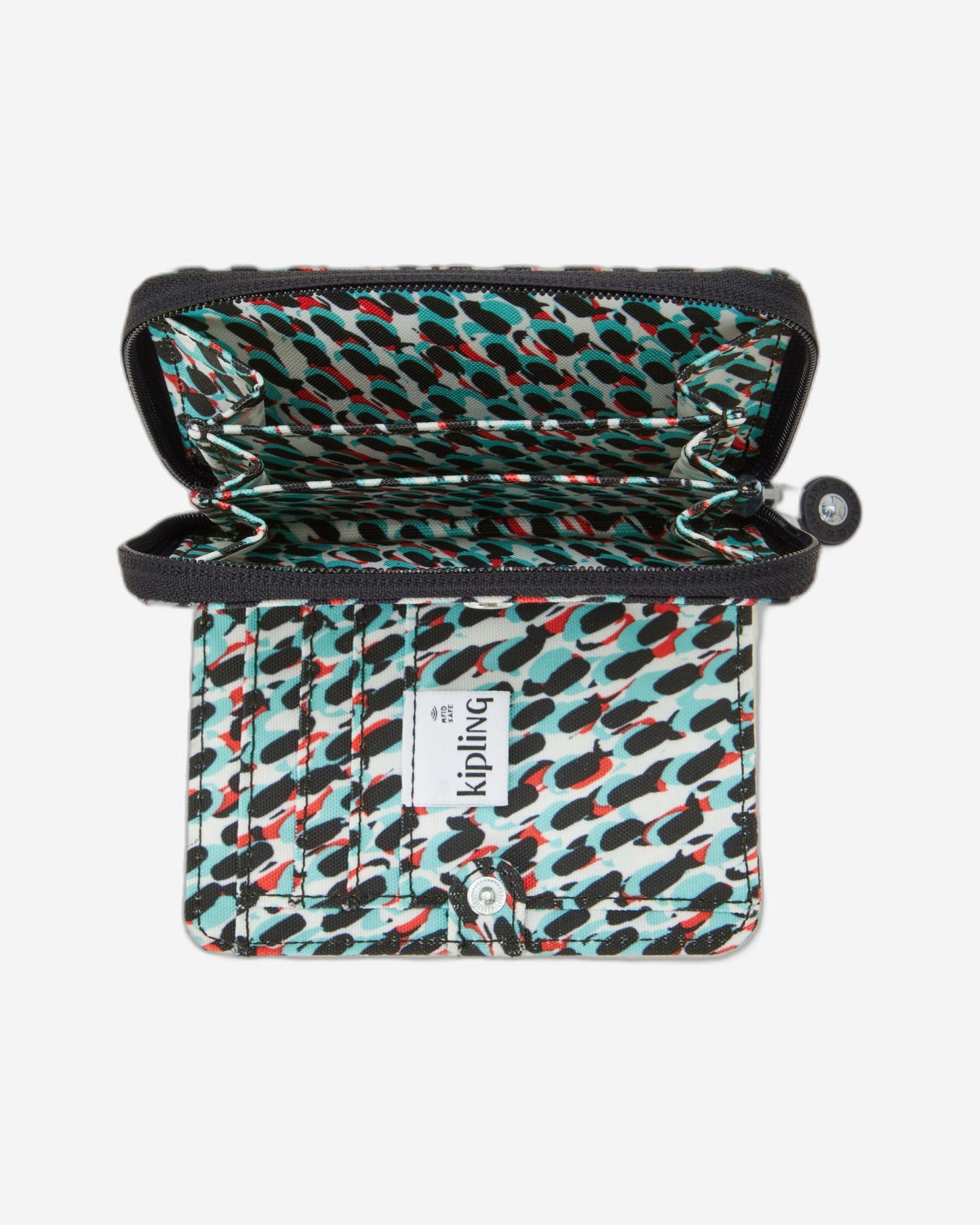 Kipling Money Love Abstract Print Medium Wallet C2I6791-GN6