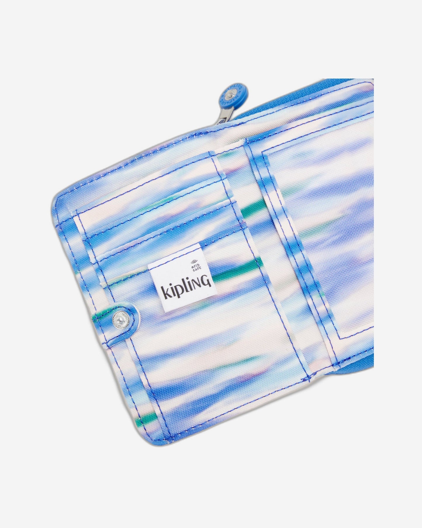 Kipling Money Love Diluted Blue Medium Wallet C2I6791-TX9