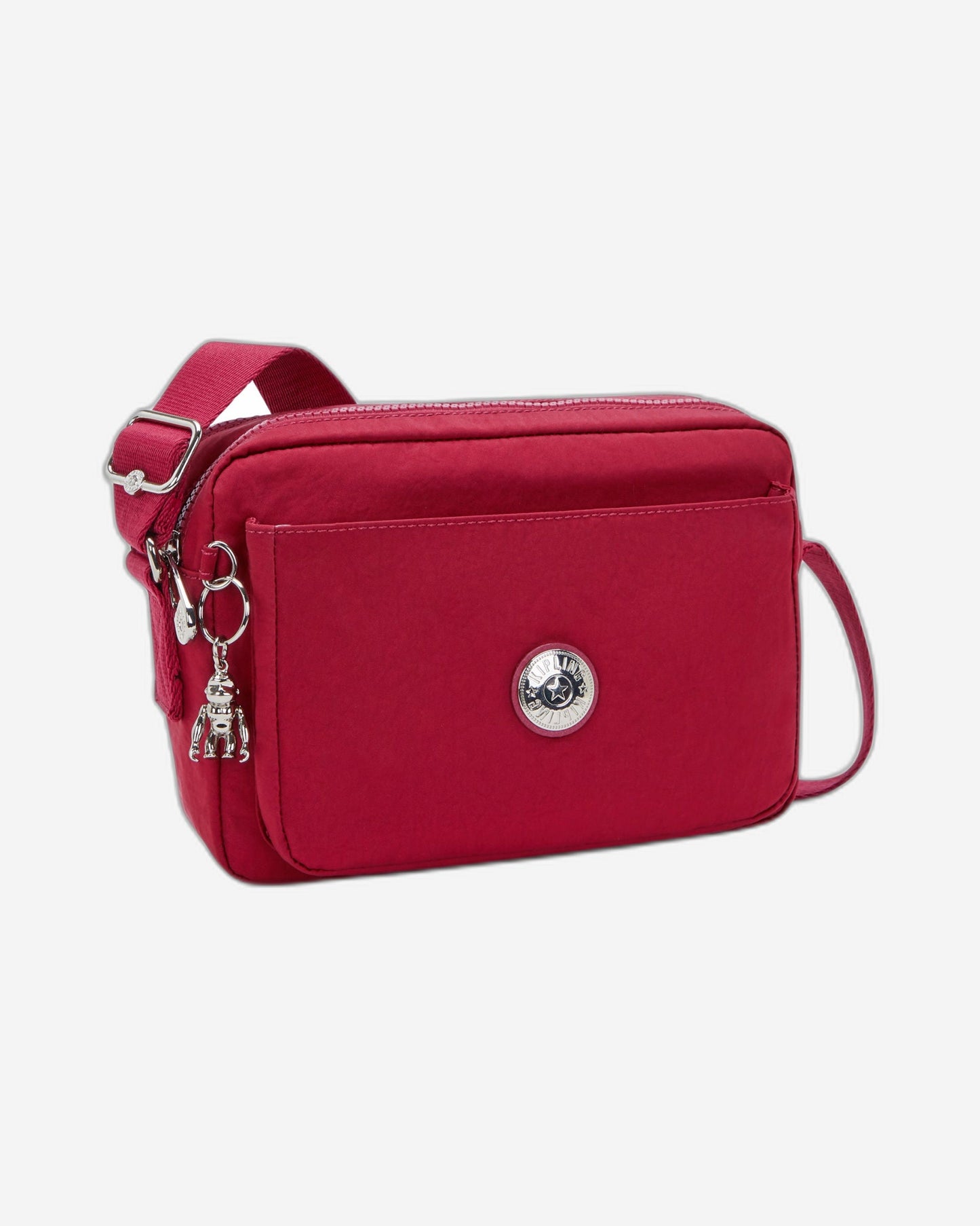 Kipling Abanu M Red Red Wine Medium Crossbody Bag I6847-6SE