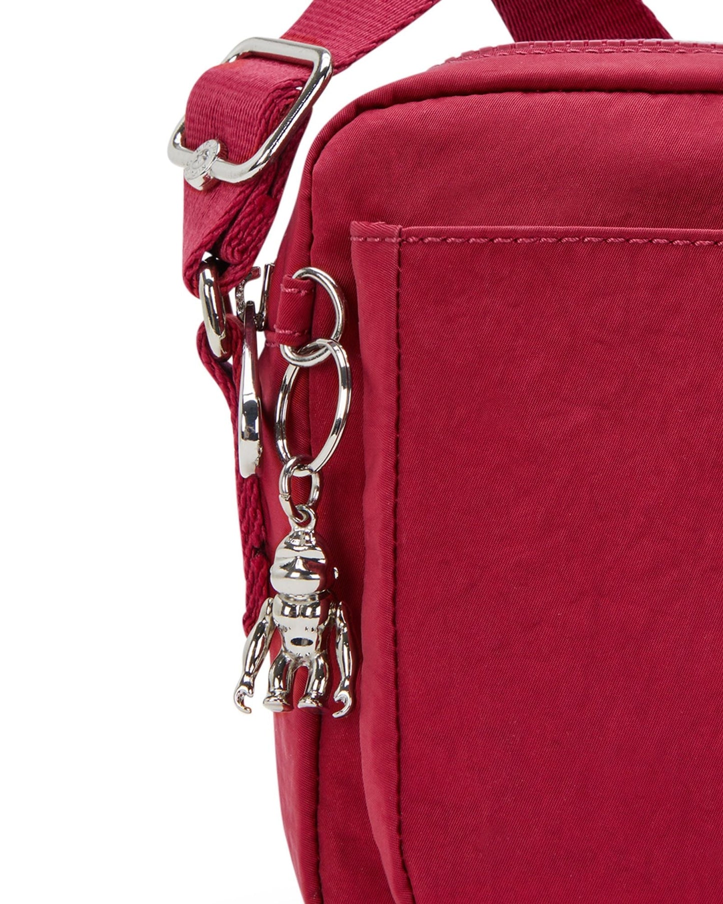 Kipling Abanu M Red Red Wine Medium Crossbody Bag I6847-6SE