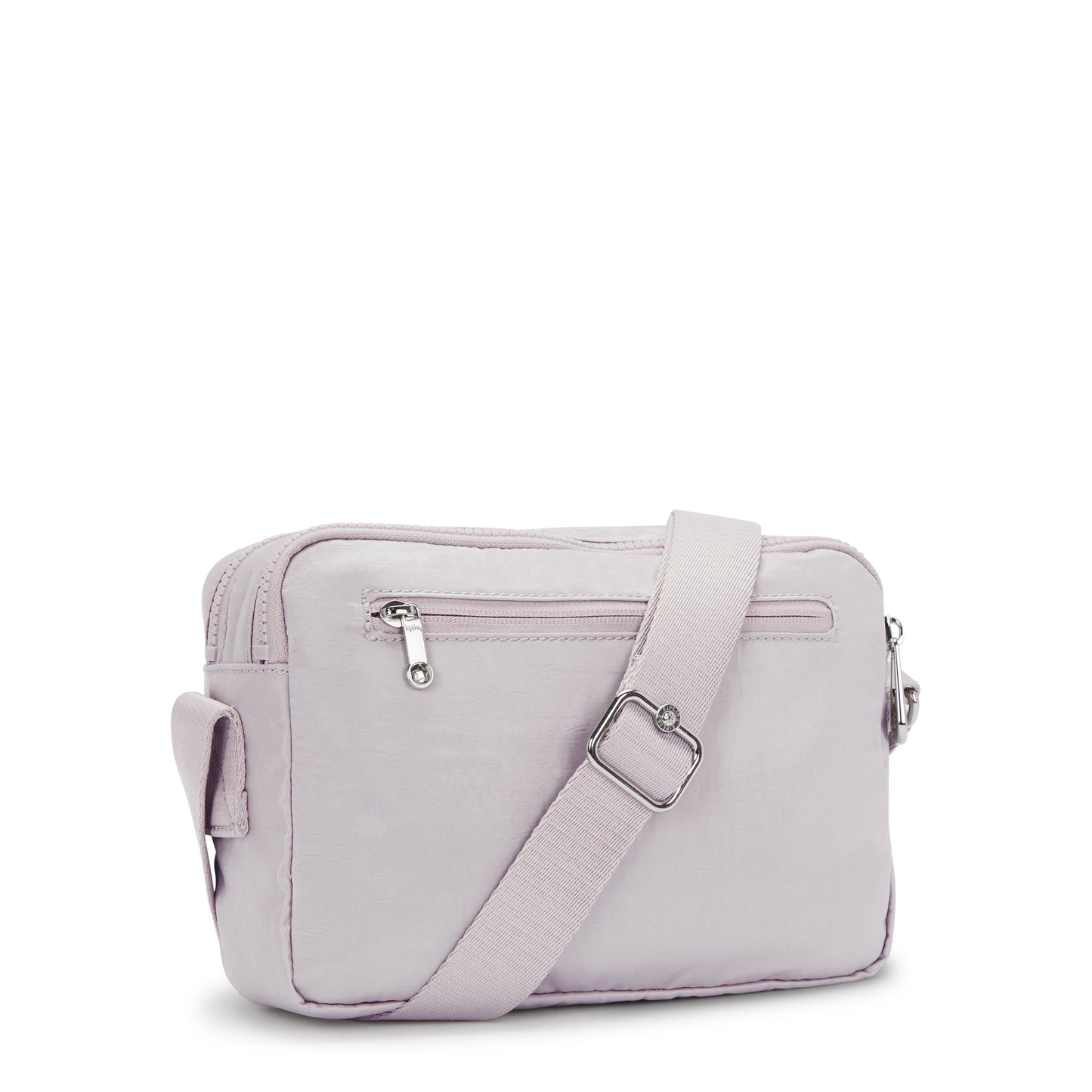 KIPLING-Abanu M-Medium crossbody-Gleam Silver-I6847-K6G