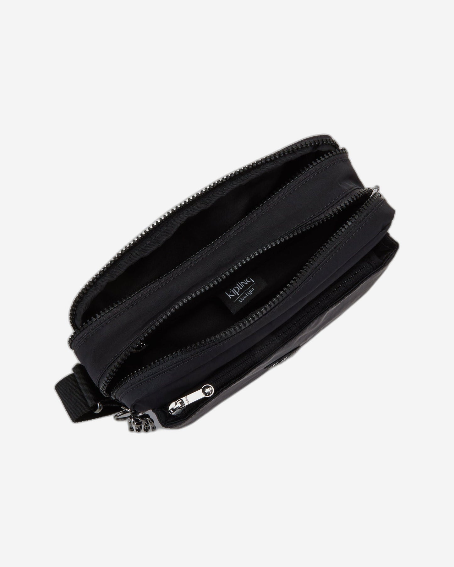 Kipling Abanu M Endless Black Medium Crossbody Bag C2I6847-TB4