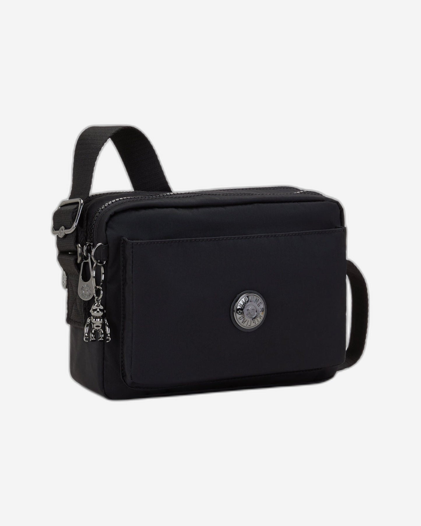 Kipling Abanu M Endless Black Medium Crossbody Bag C2I6847-TB4