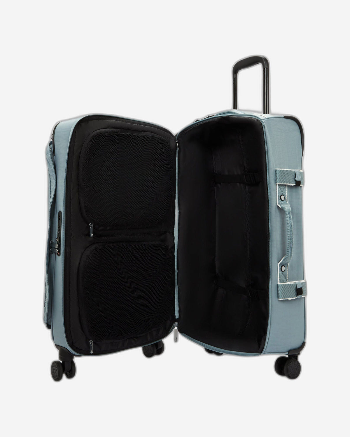 Kipling Spontaneous M Relaxed Grey Medium Wheeled Luggage I6918-3NL