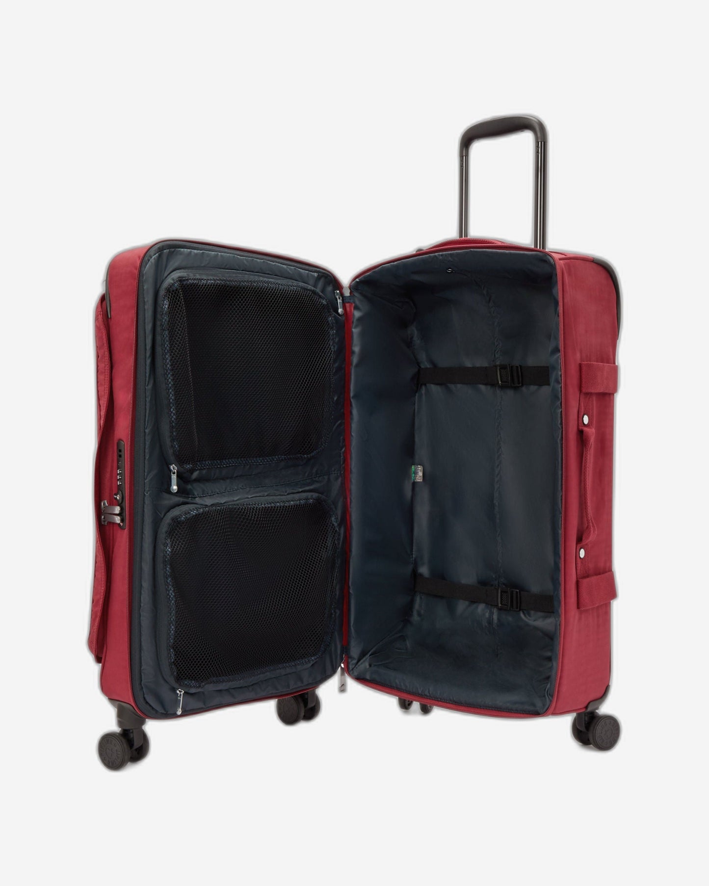 Kipling Spontaneous M Funky Red Medium Wheeled Luggage I6918-4SS