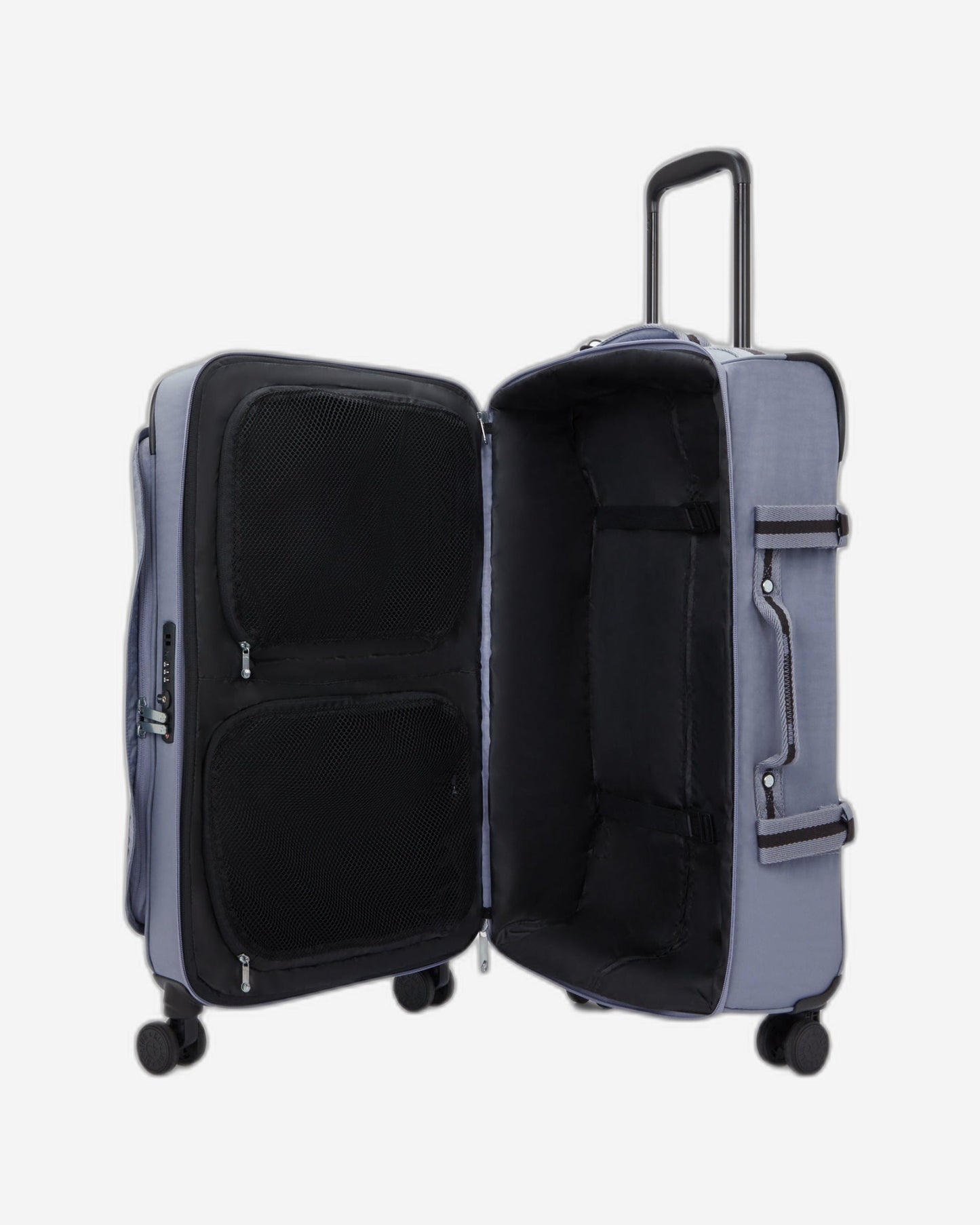 Kipling Spontaneous M Blue Stone Medium wheeled luggage I6918-6FB