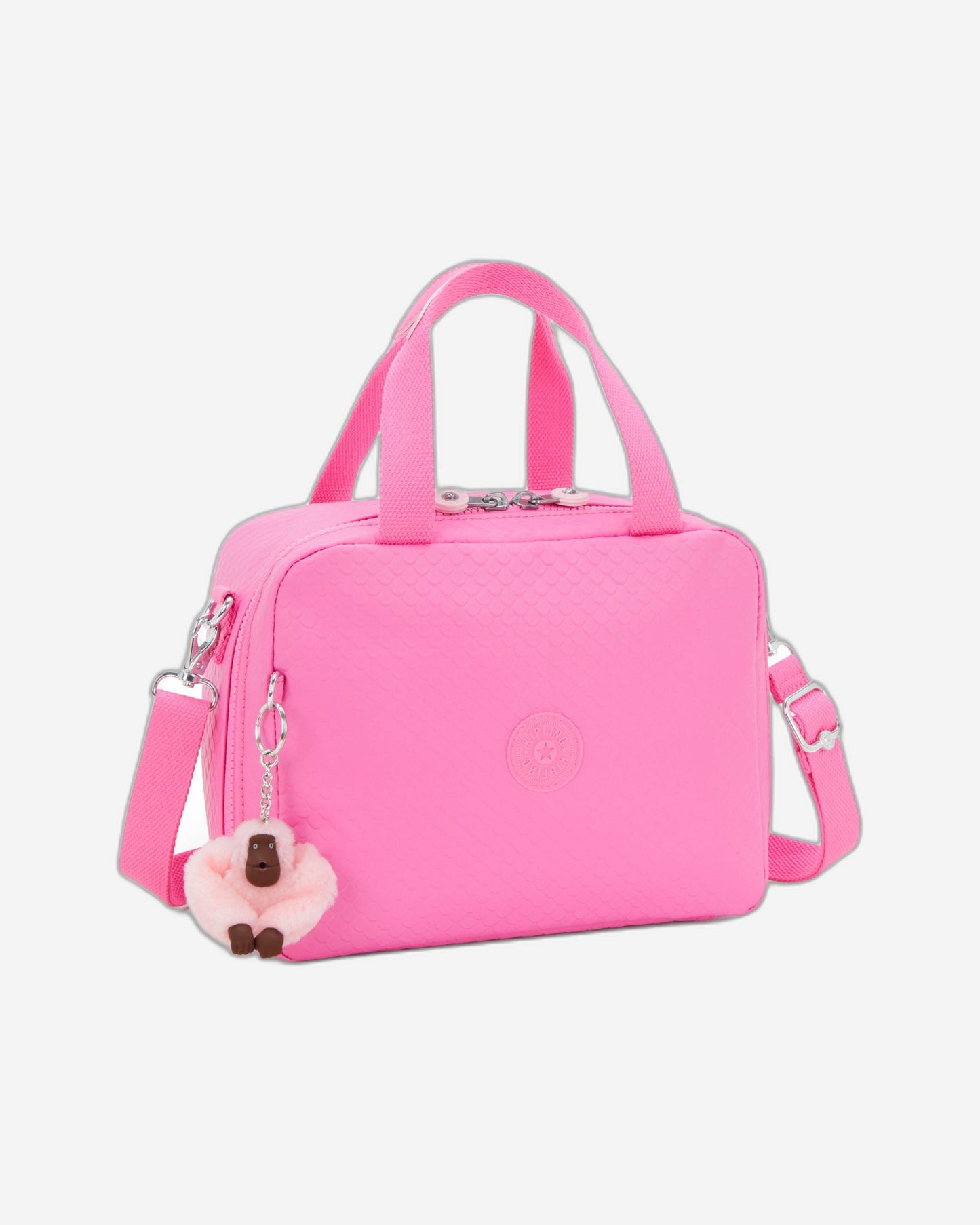 Kipling Miyo Pink Mermaid Em Large lunchbag with trolley sleeve I6952-56J