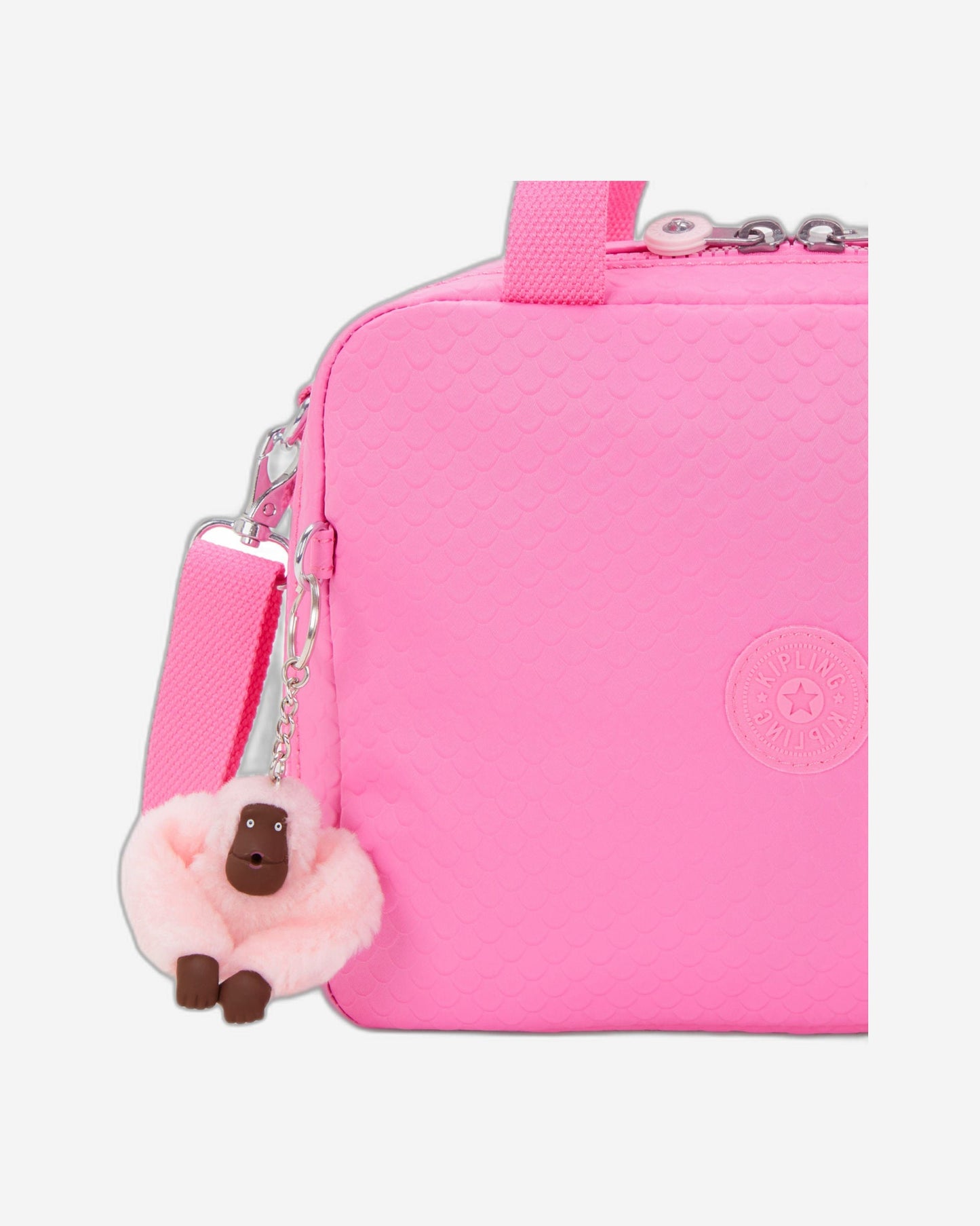 Kipling Miyo Pink Mermaid Em Large lunchbag with trolley sleeve I6952-56J
