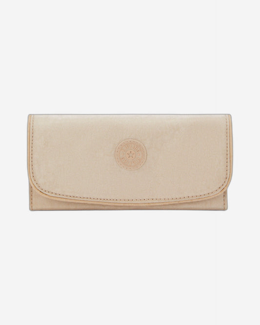 Kipling Money Land Sparkled Beige Large wallet I7015-5DV