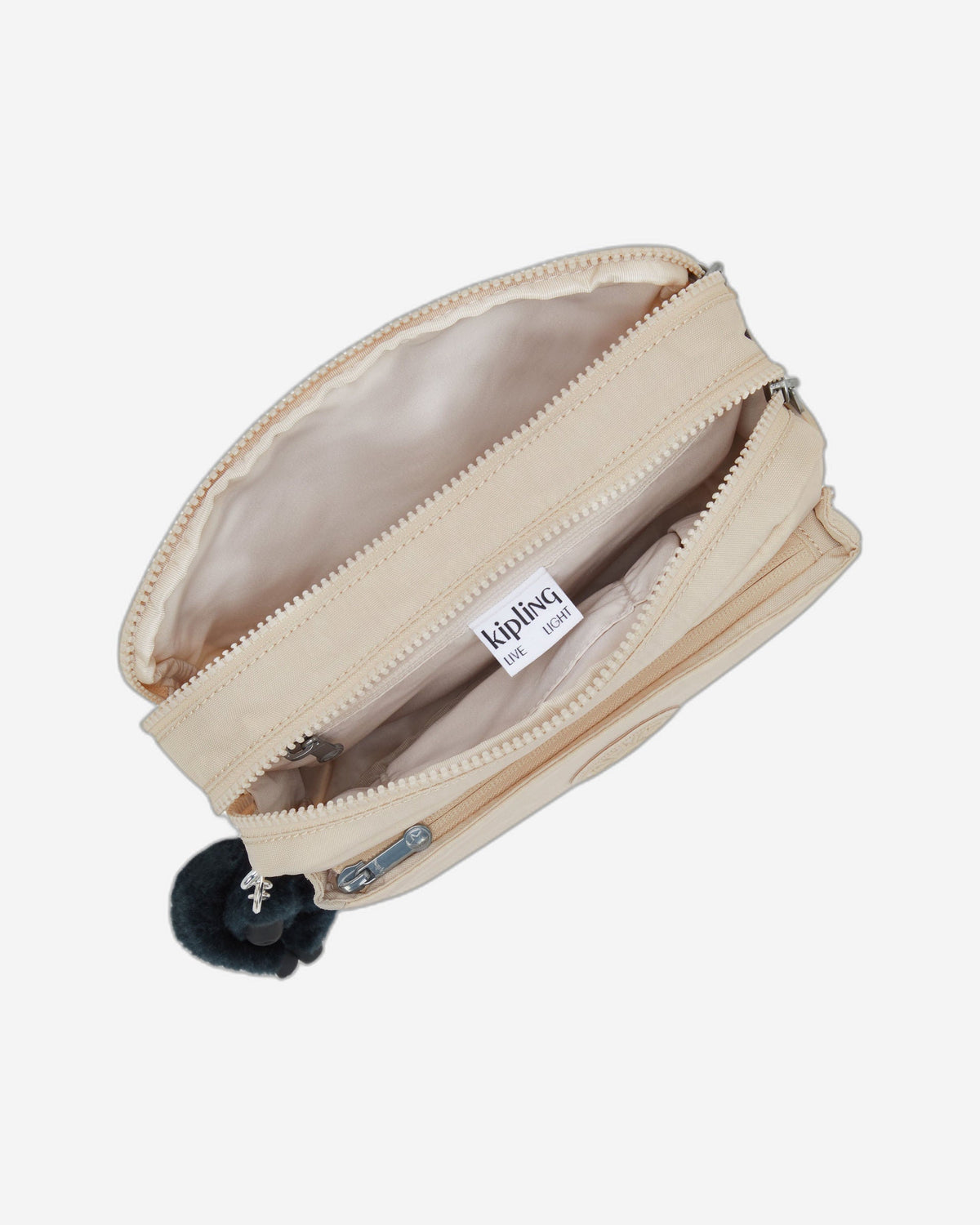 Kipling Abanu M Back To Beige Medium Crossbody Bag I7076-26V
