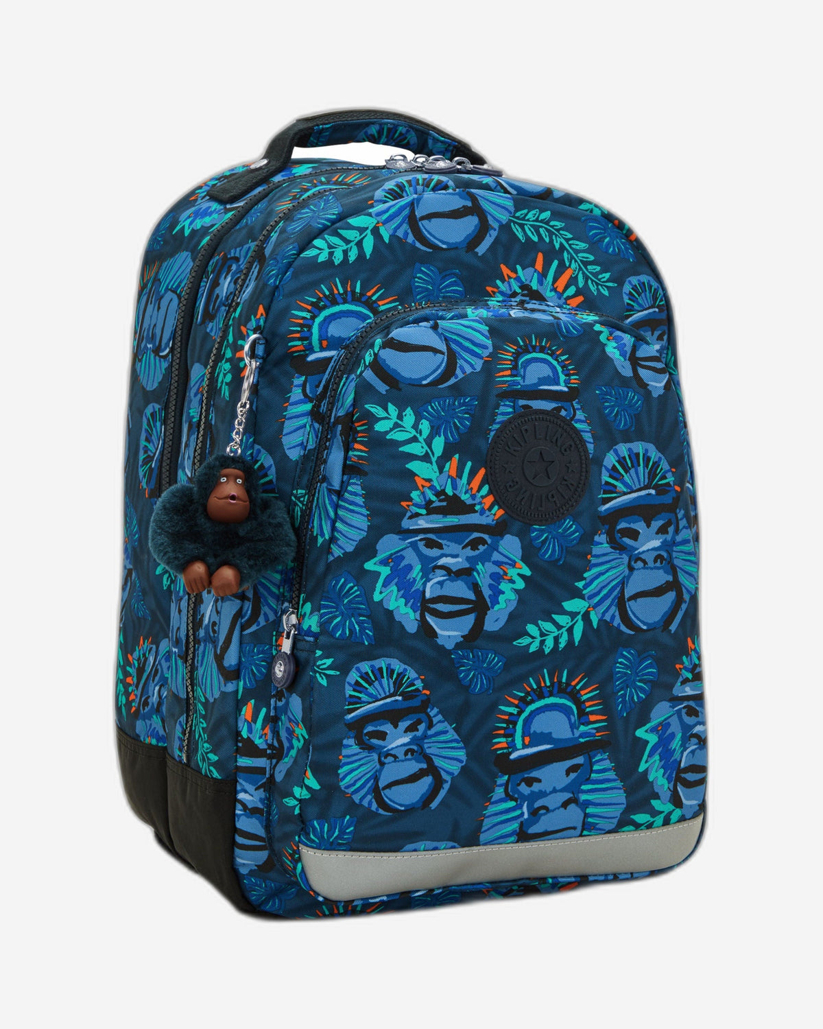 Kipling Class Room Blue Monkey Fun Large Backpack C2I7090-8HJ