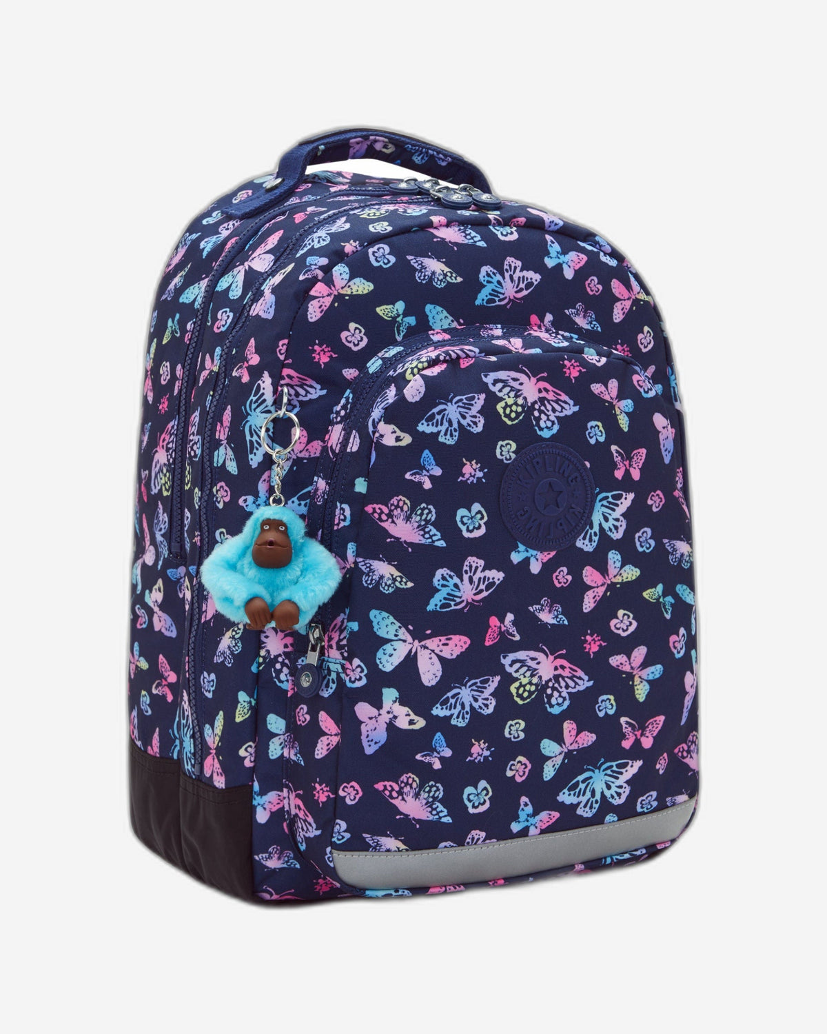 Kipling Class Room Butterfly Fun Large Backpack C2I7090-F5K