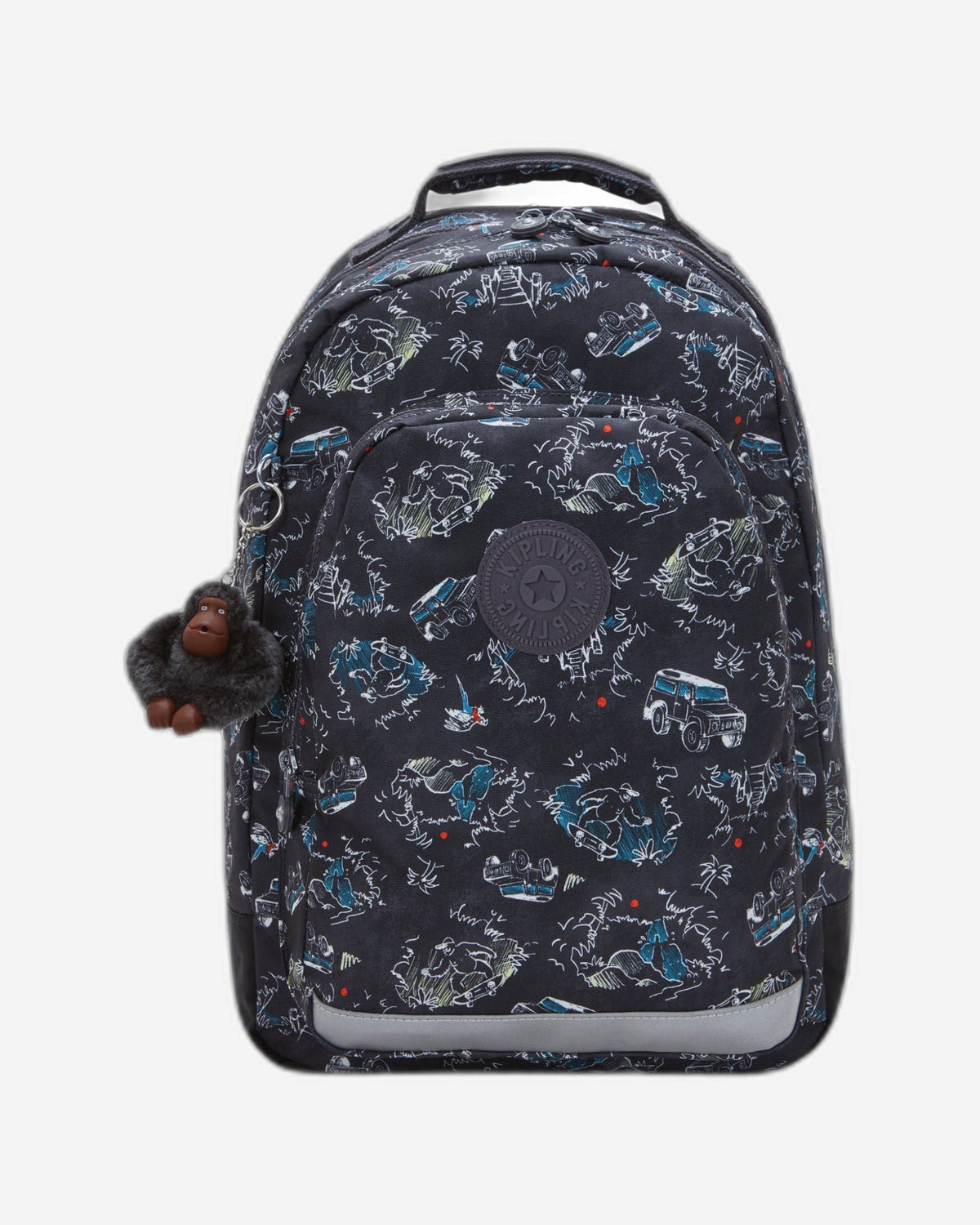Kipling Class Room Jungle Fun Race Large Backpack C2I7090-TJ3