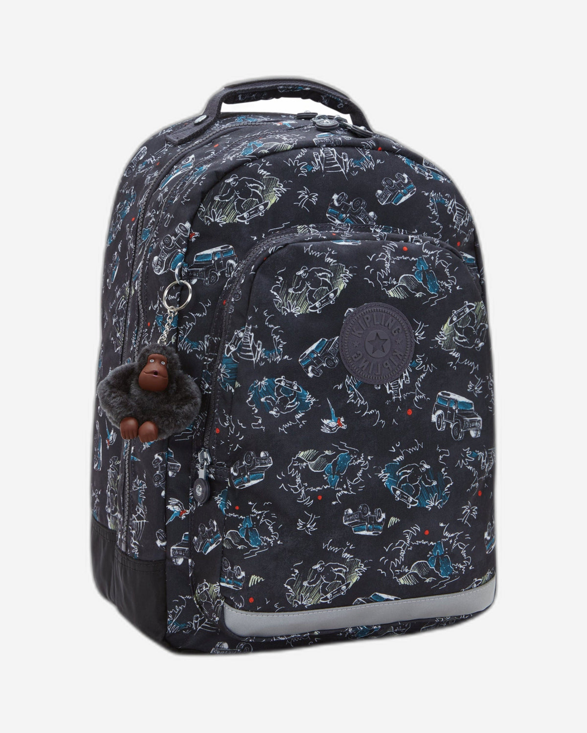 Kipling Class Room Jungle Fun Race Large Backpack C2I7090-TJ3