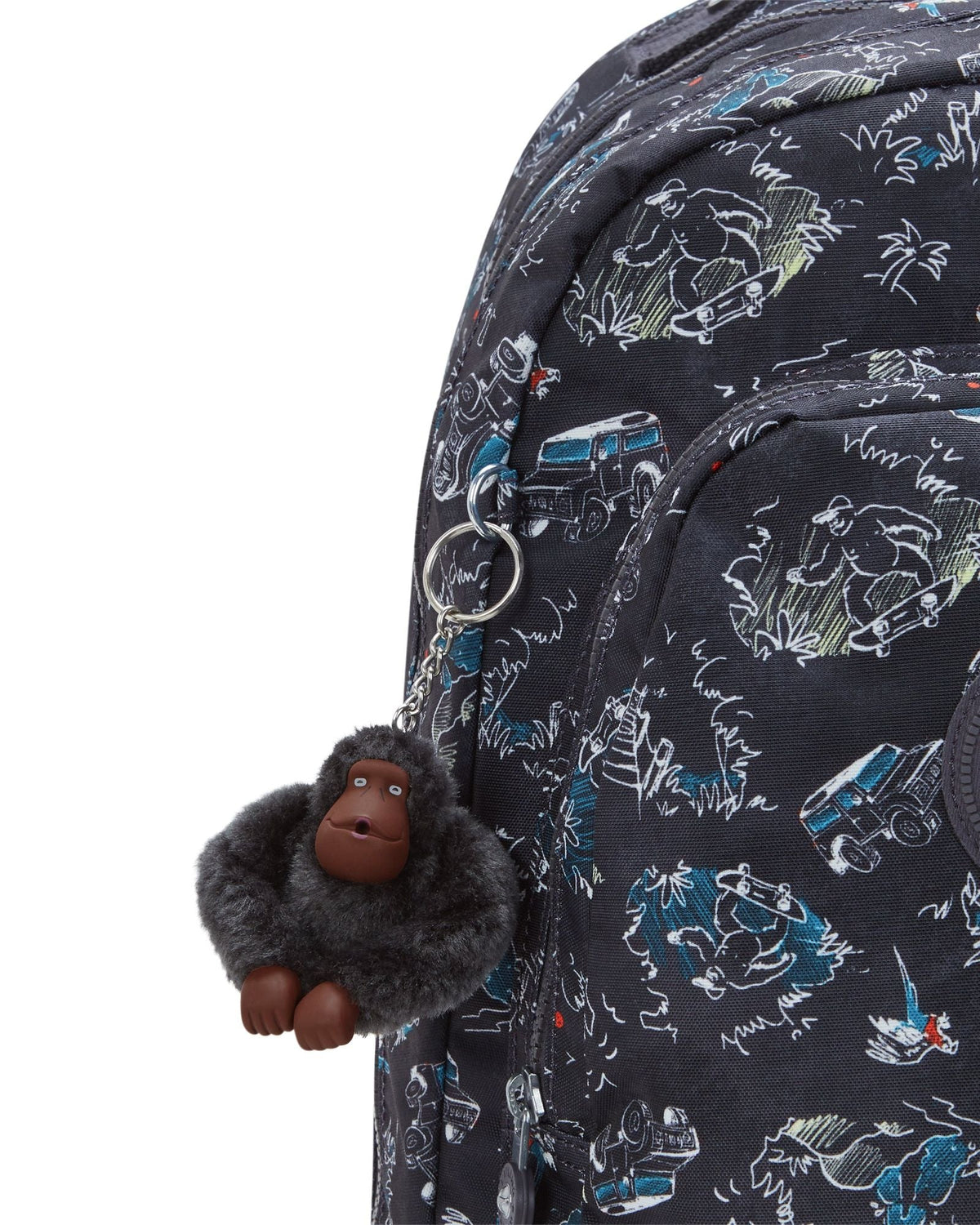 Kipling Class Room Jungle Fun Race Large Backpack C2I7090-TJ3