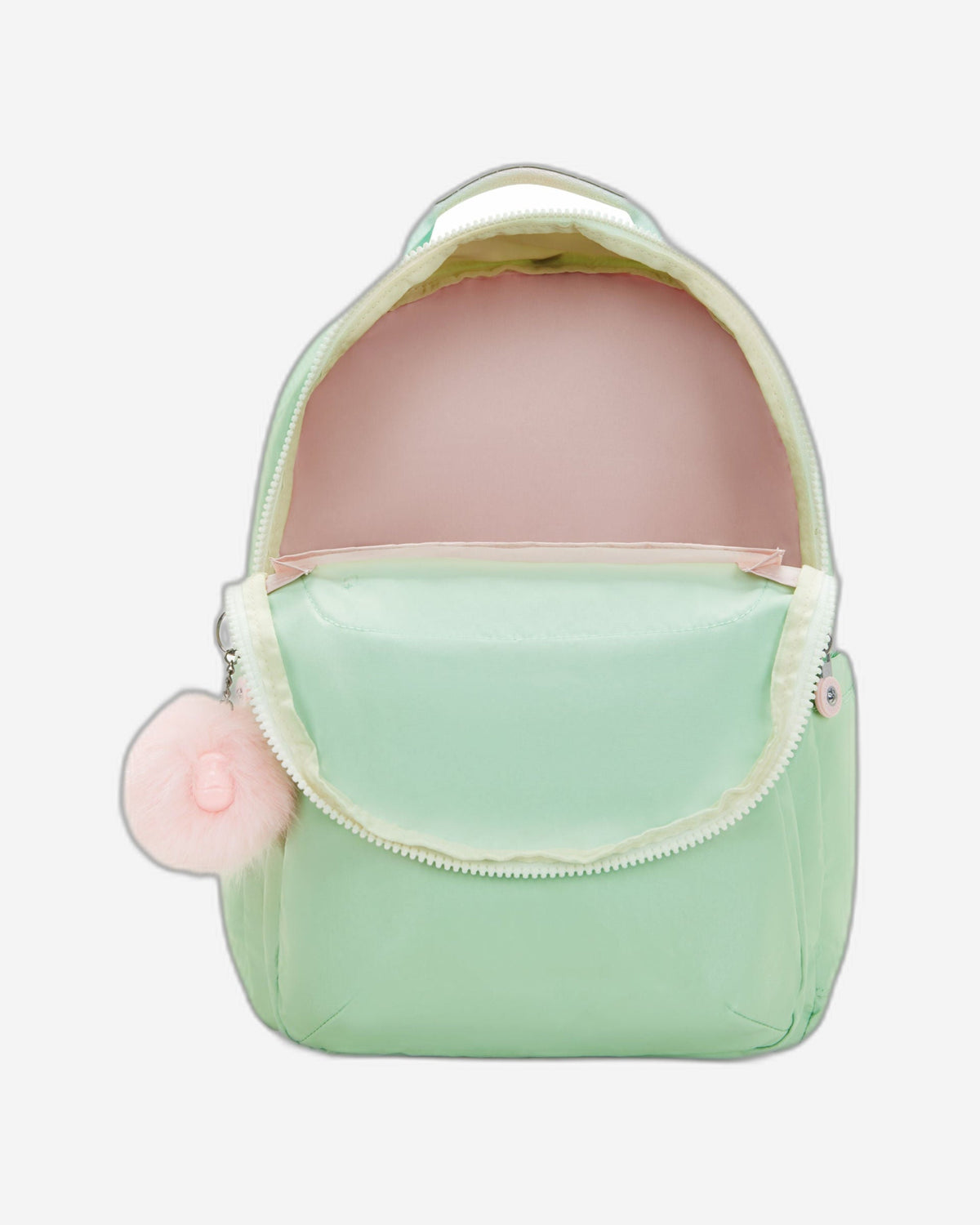 Kipling Seoul Lap Soft Green Met Large Backpack C2I7135-5KY
