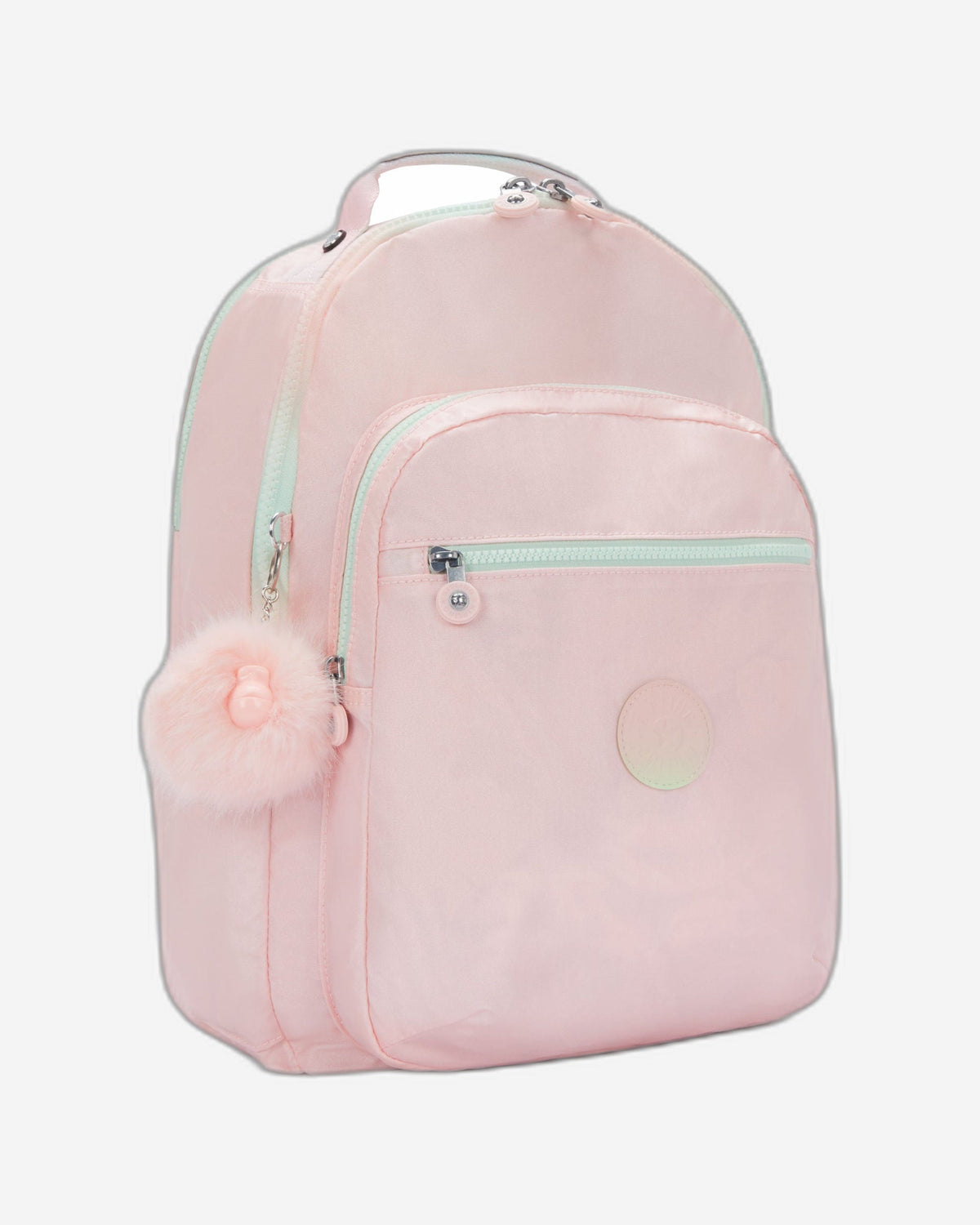 Kipling Seoul Lap Blush Metallic Large Backpack C2I7135-E7L