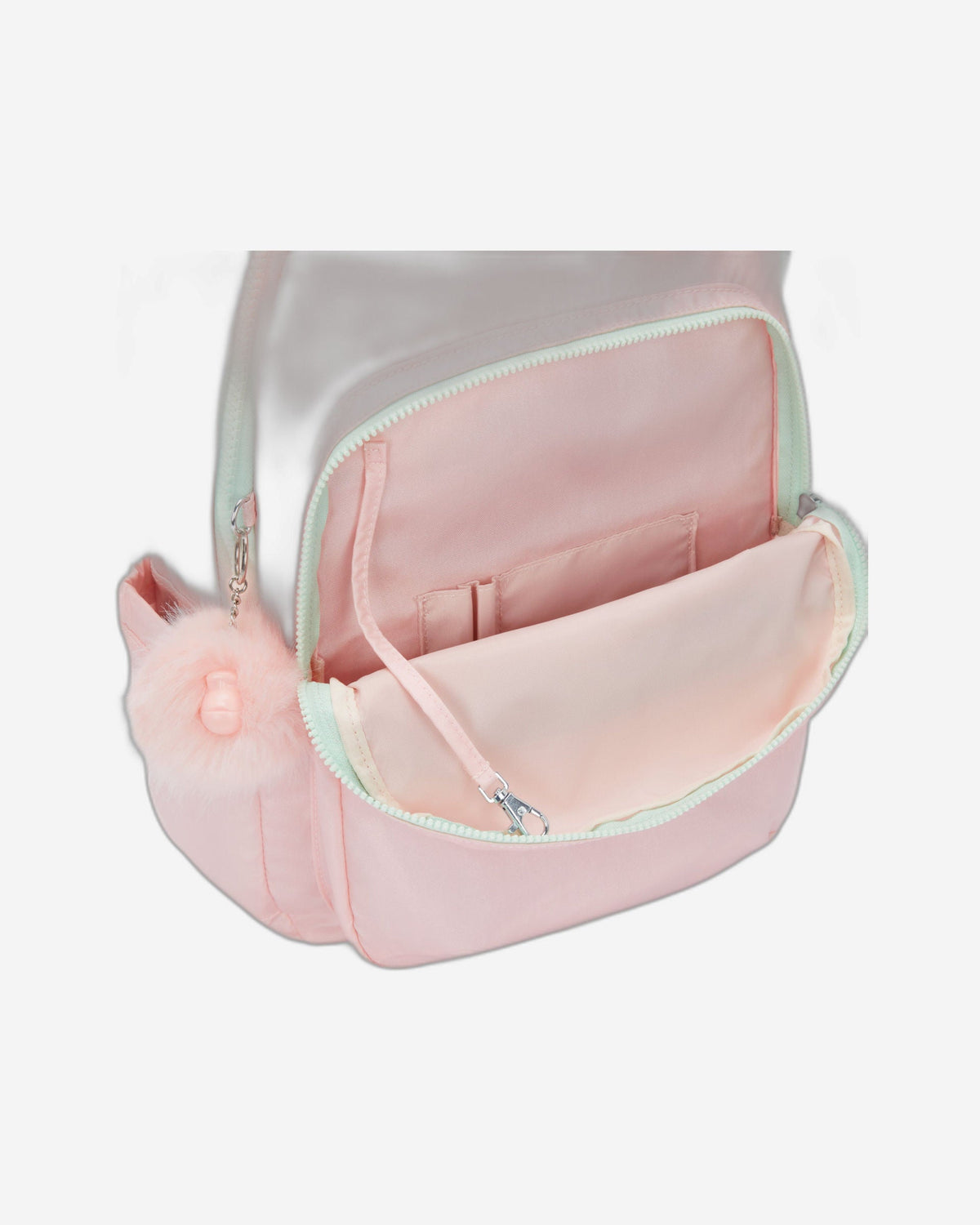 Kipling Seoul Lap Blush Metallic Large Backpack C2I7135-E7L