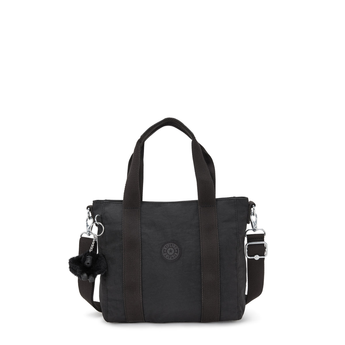 Kipling-Asseni Mini-Small Tote (With Removable Shoulderstrap)-Black Noir-I7149-P39 - I7149-P39