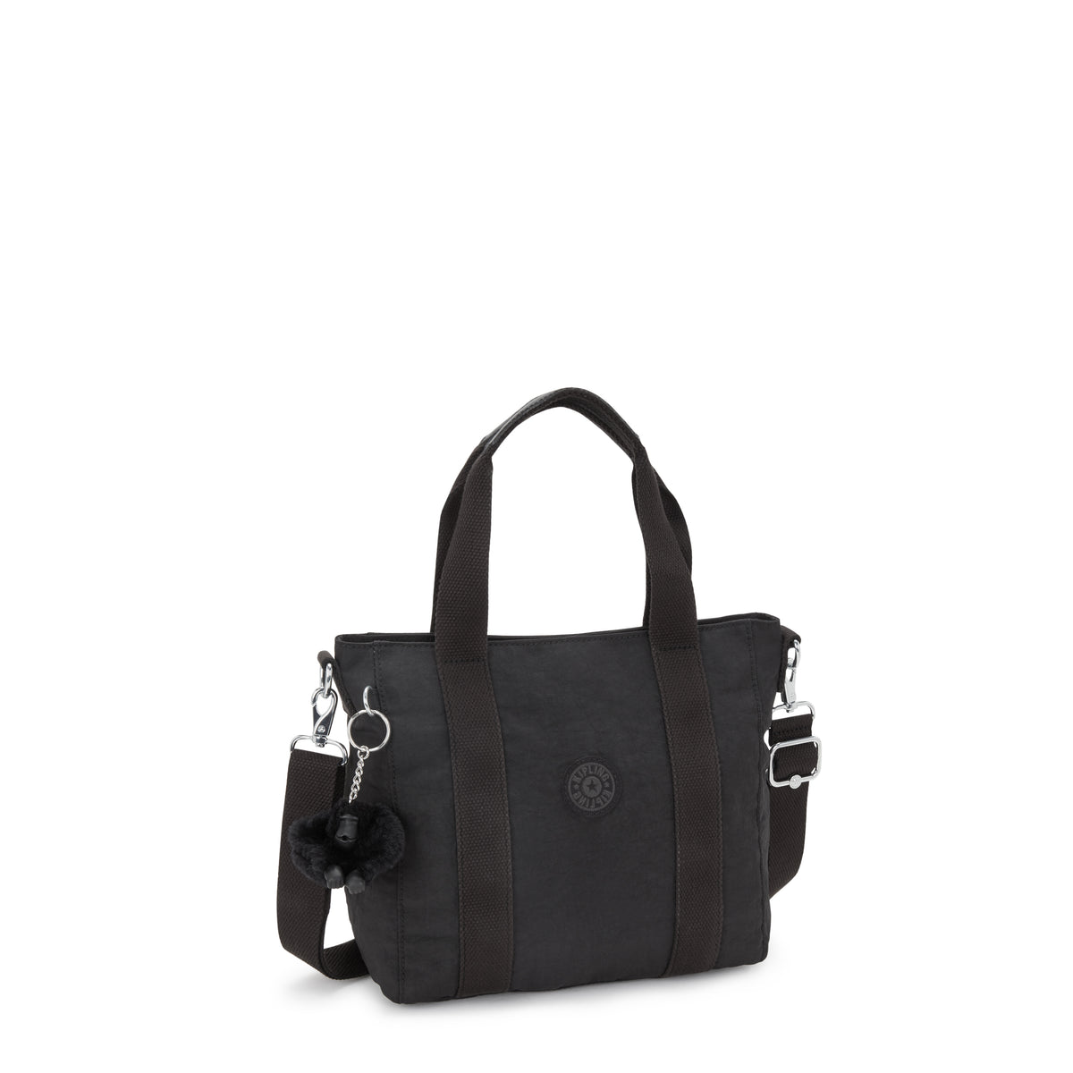 Kipling-Asseni Mini-Small Tote (With Removable Shoulderstrap)-Black Noir-I7149-P39 - I7149-P39