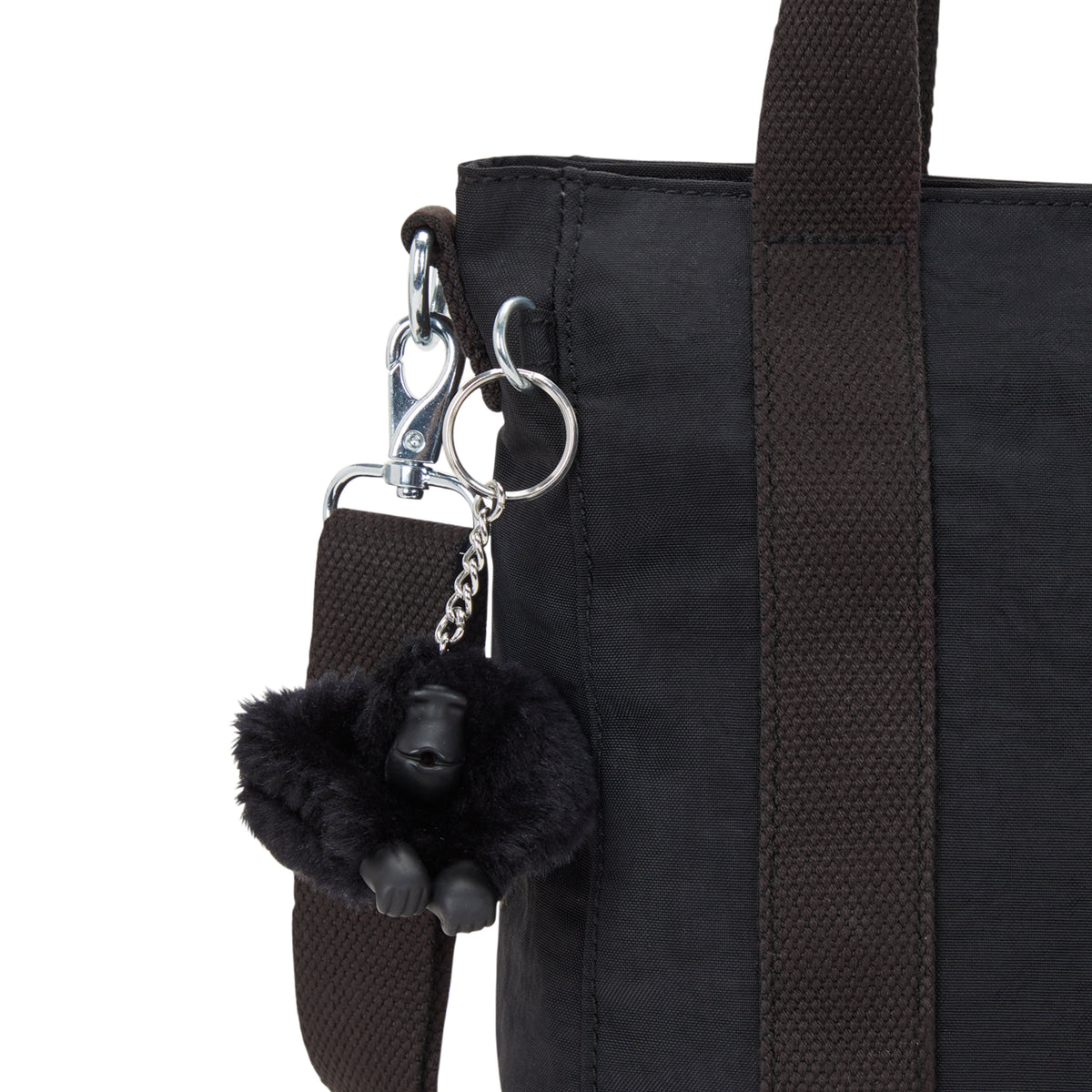 Kipling-Asseni Mini-Small Tote (With Removable Shoulderstrap)-Black Noir-I7149-P39 - I7149-P39