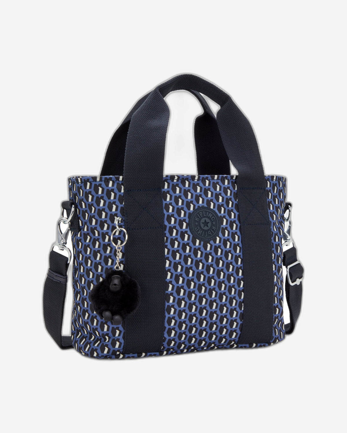Kipling Minta M 3D K Blue Medium Tote I7229-4JS